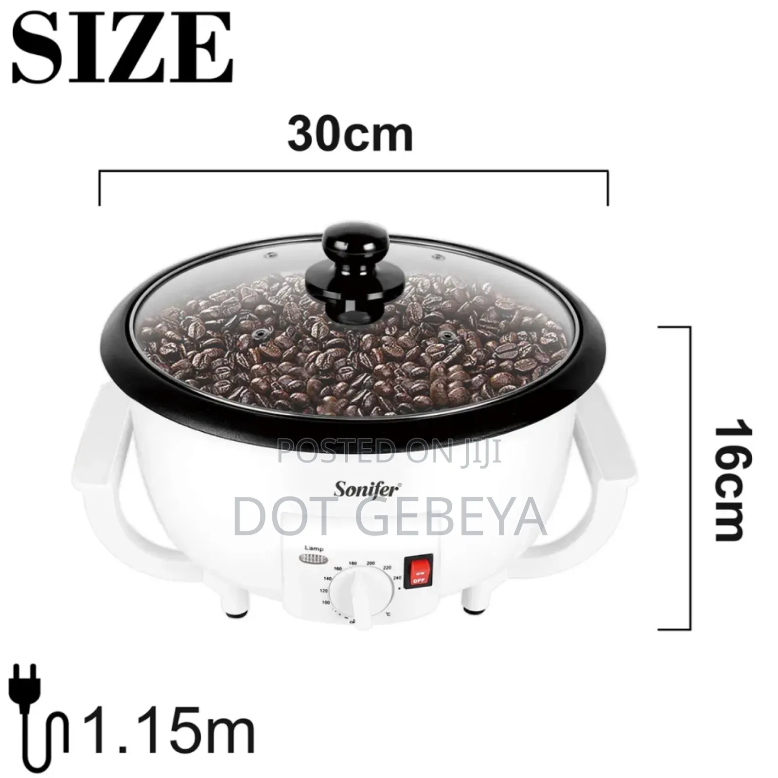 Sonifer Sf-3561 Coffee Bean Roaster.