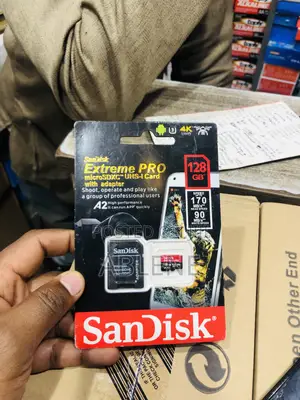 Extreme Pro 128gb Camera Card