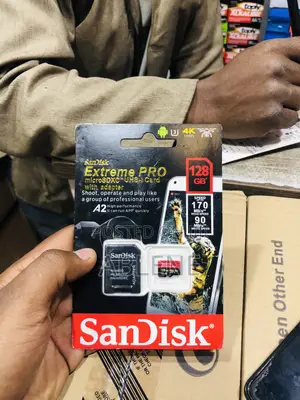 Extreme Pro 128gb Camera Card