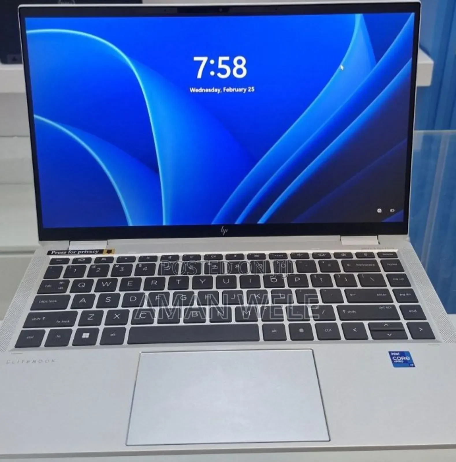 New Laptop HP EliteBook 1040 G8 32GB Intel Core i7 SSD 512GB