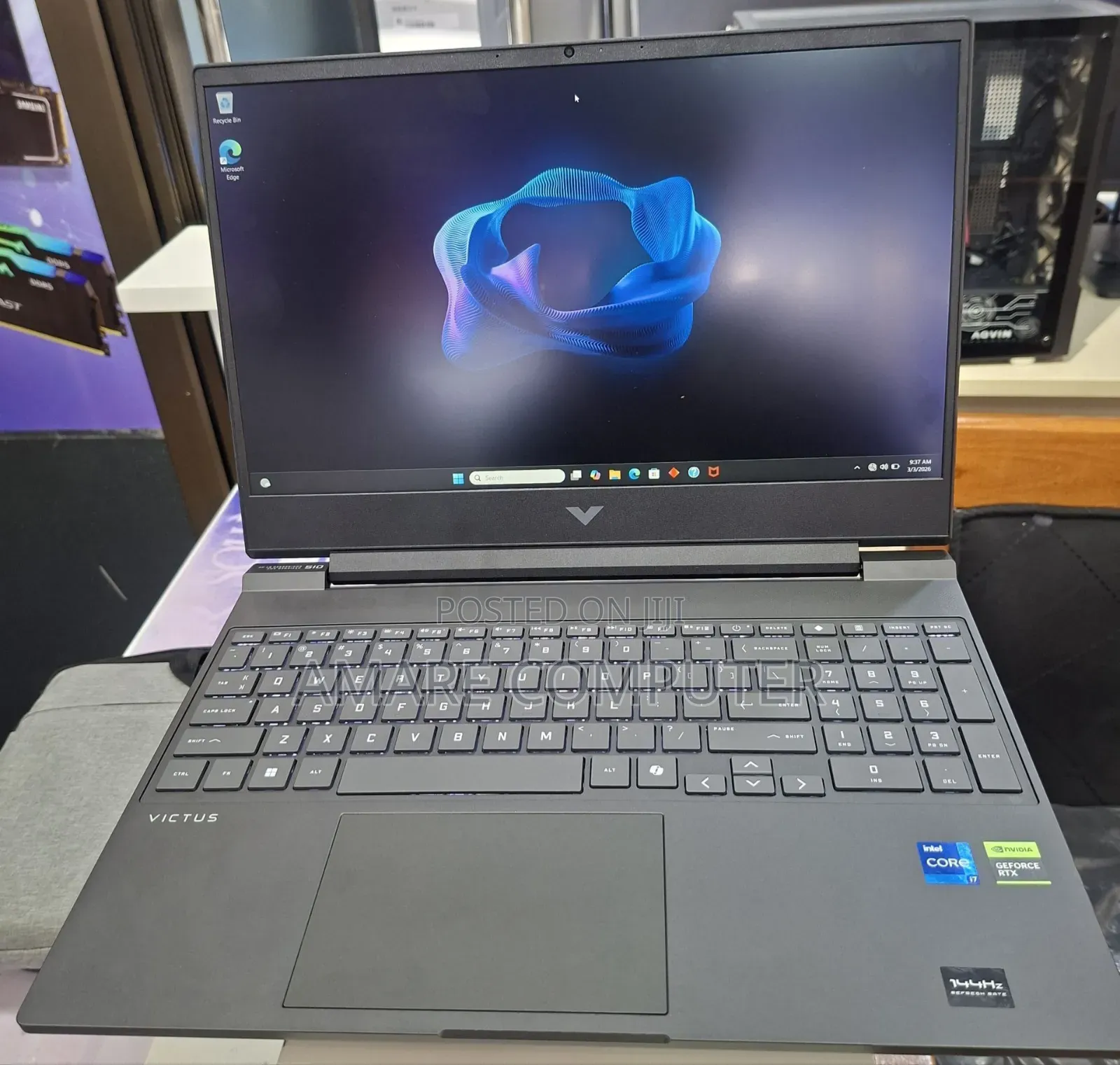 New Laptop HP Victus 16 16GB Intel Core i7 SSD 512GB