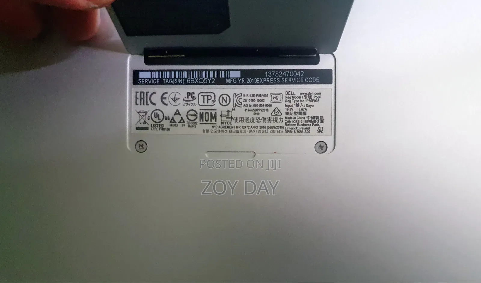 Laptop Dell Precision 5540 16GB Intel Core i7 SSD 500GB