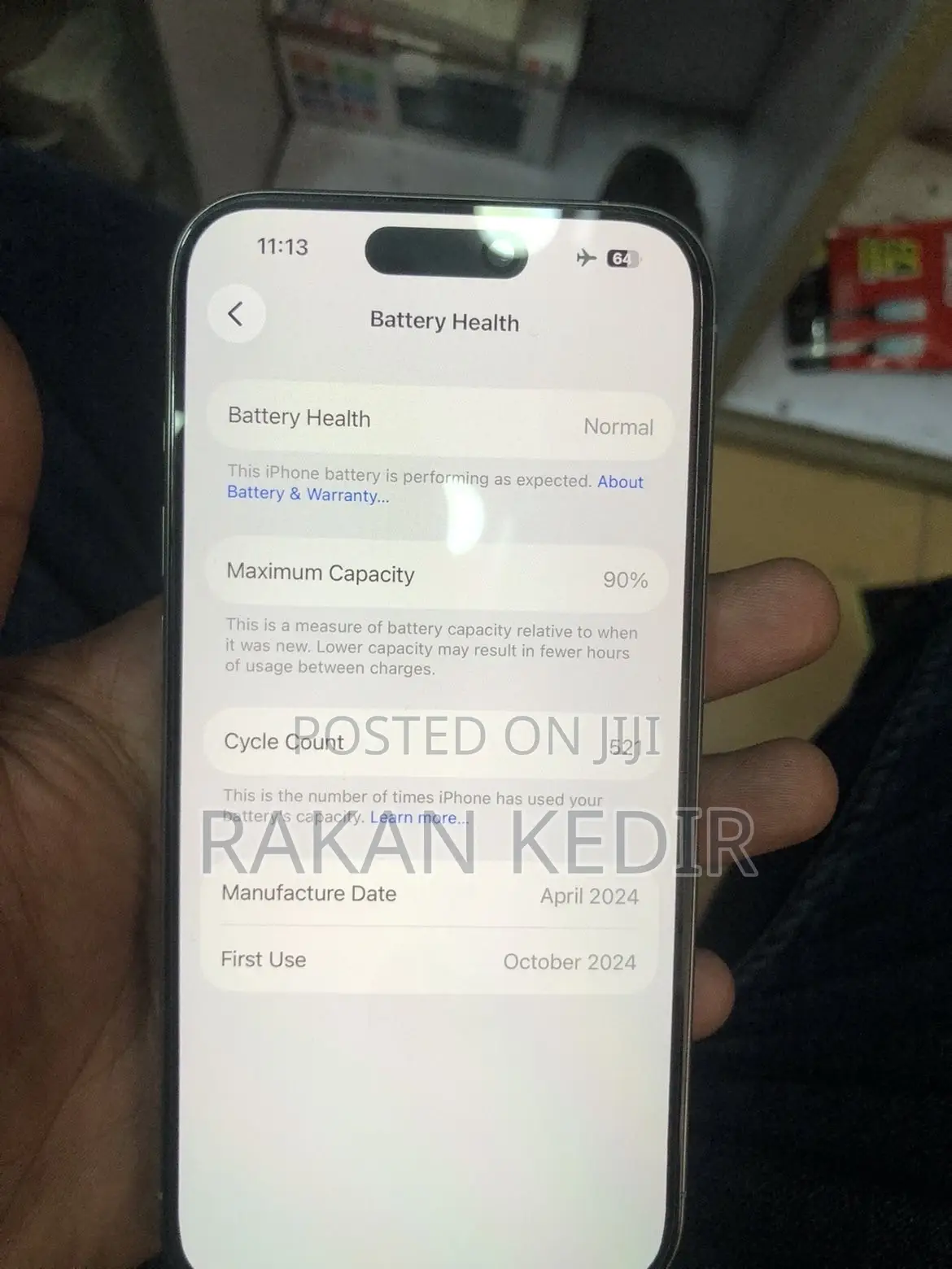 Apple iPhone 15 Pro 128 GB Gray