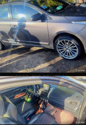 Toyota Yaris 2015 Gray