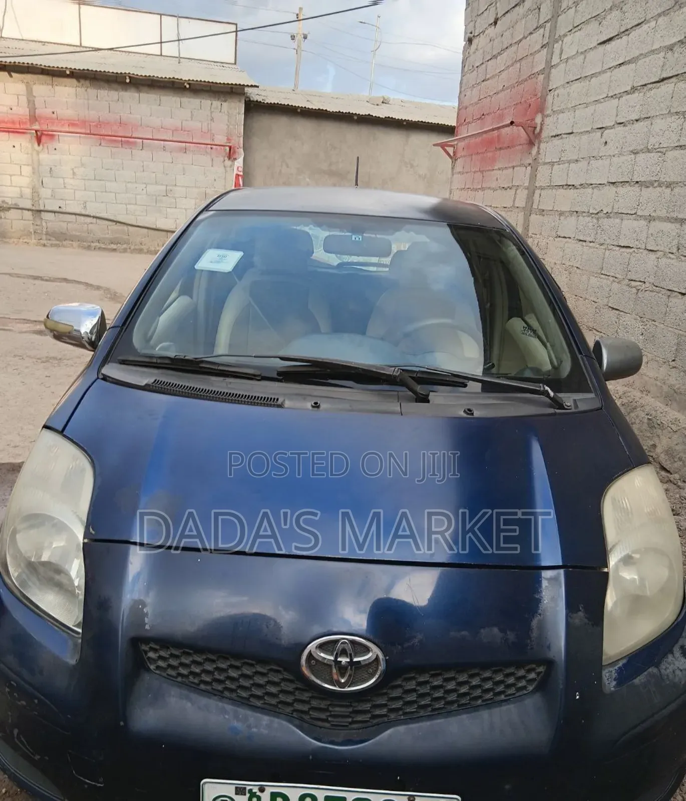 Toyota Yaris 2010 Blue