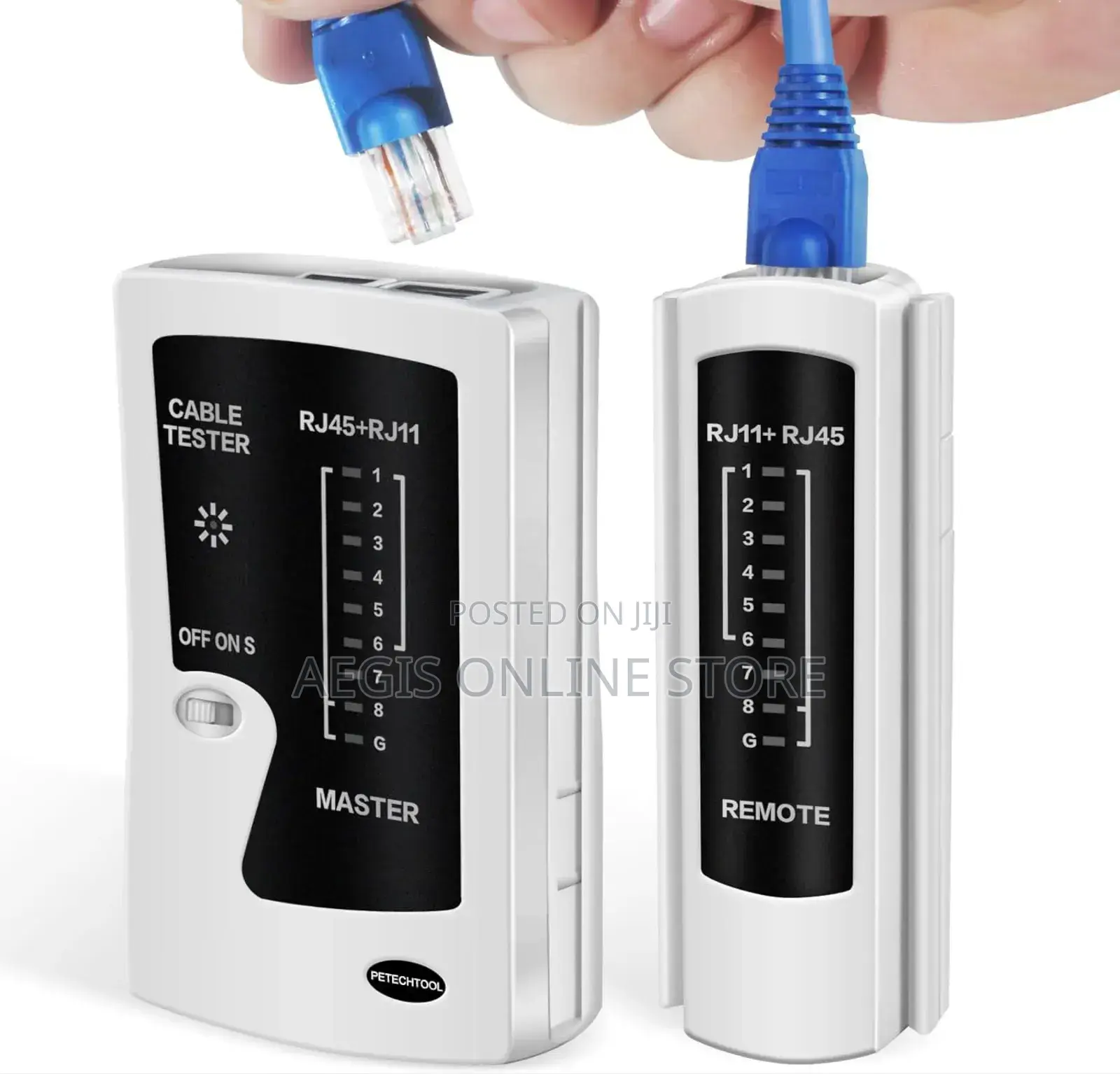 Rj45 and Rj11 Network Cable Tester.
