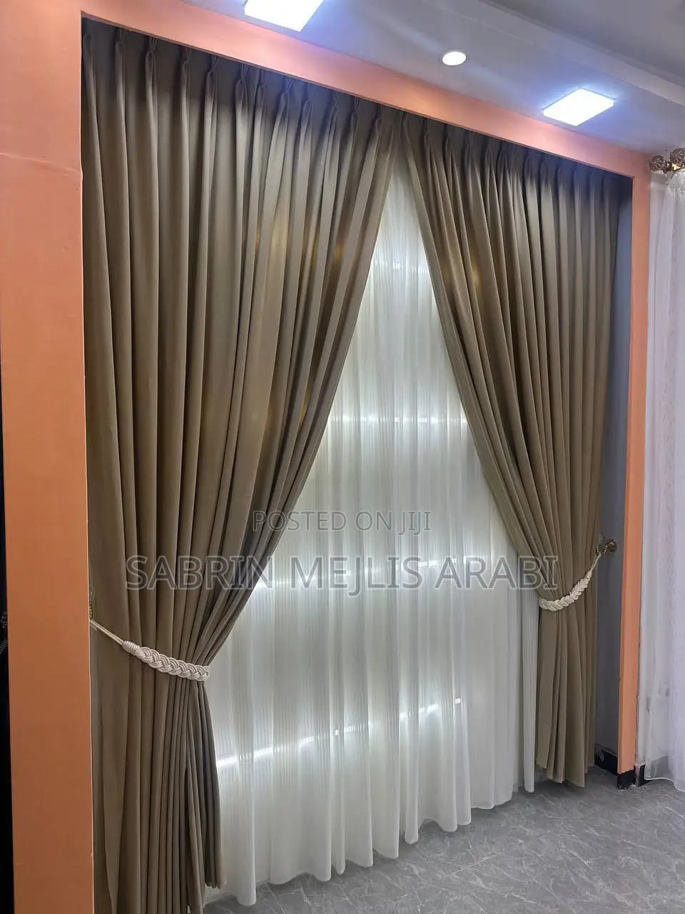 Sabrin Curtains And Arabian Mejlis