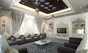 Sabrin Curtains And Arabian Mejlis