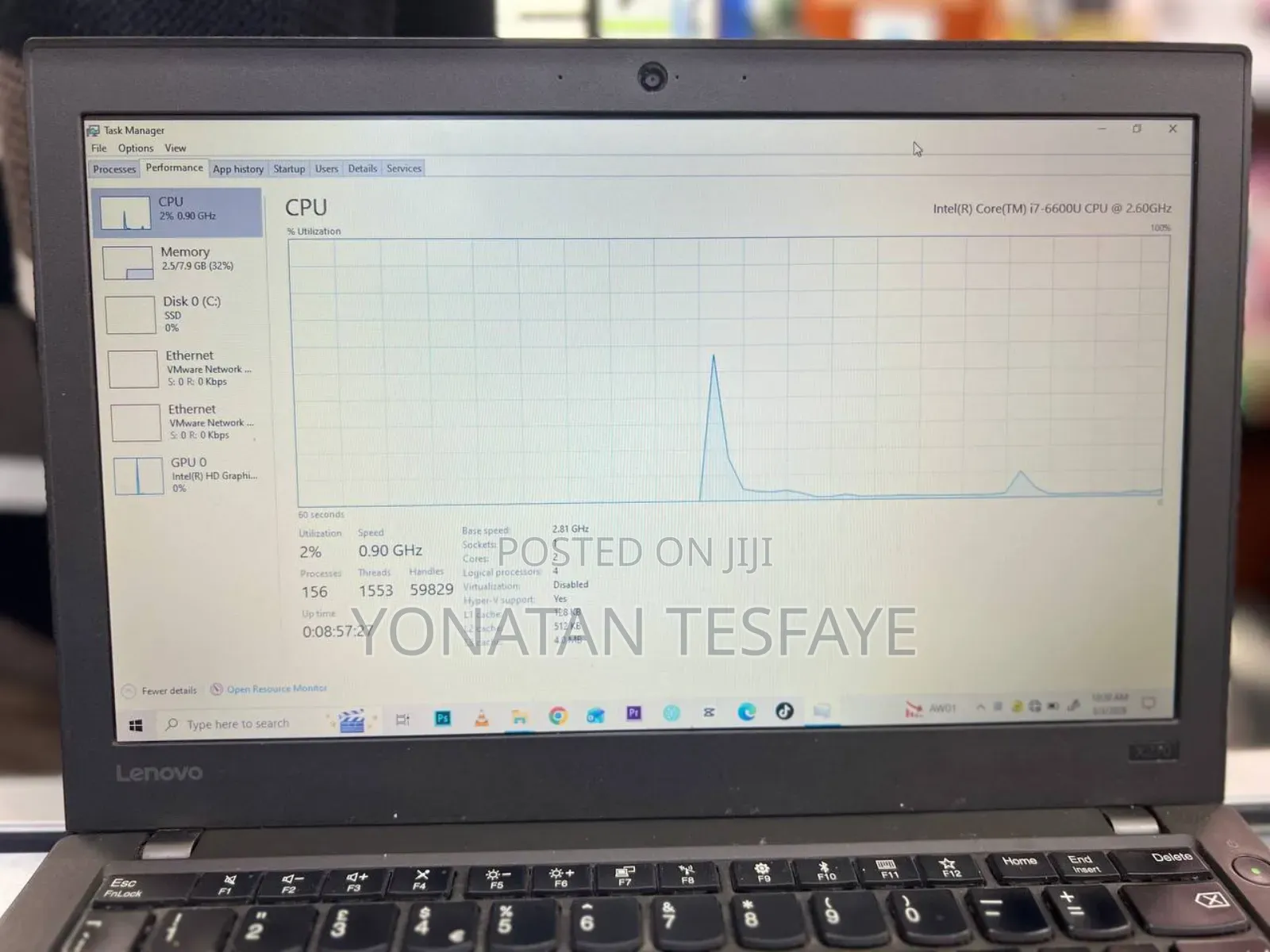 Laptop Lenovo ThinkPad T470s 8GB Intel Core i7 SSD 256GB