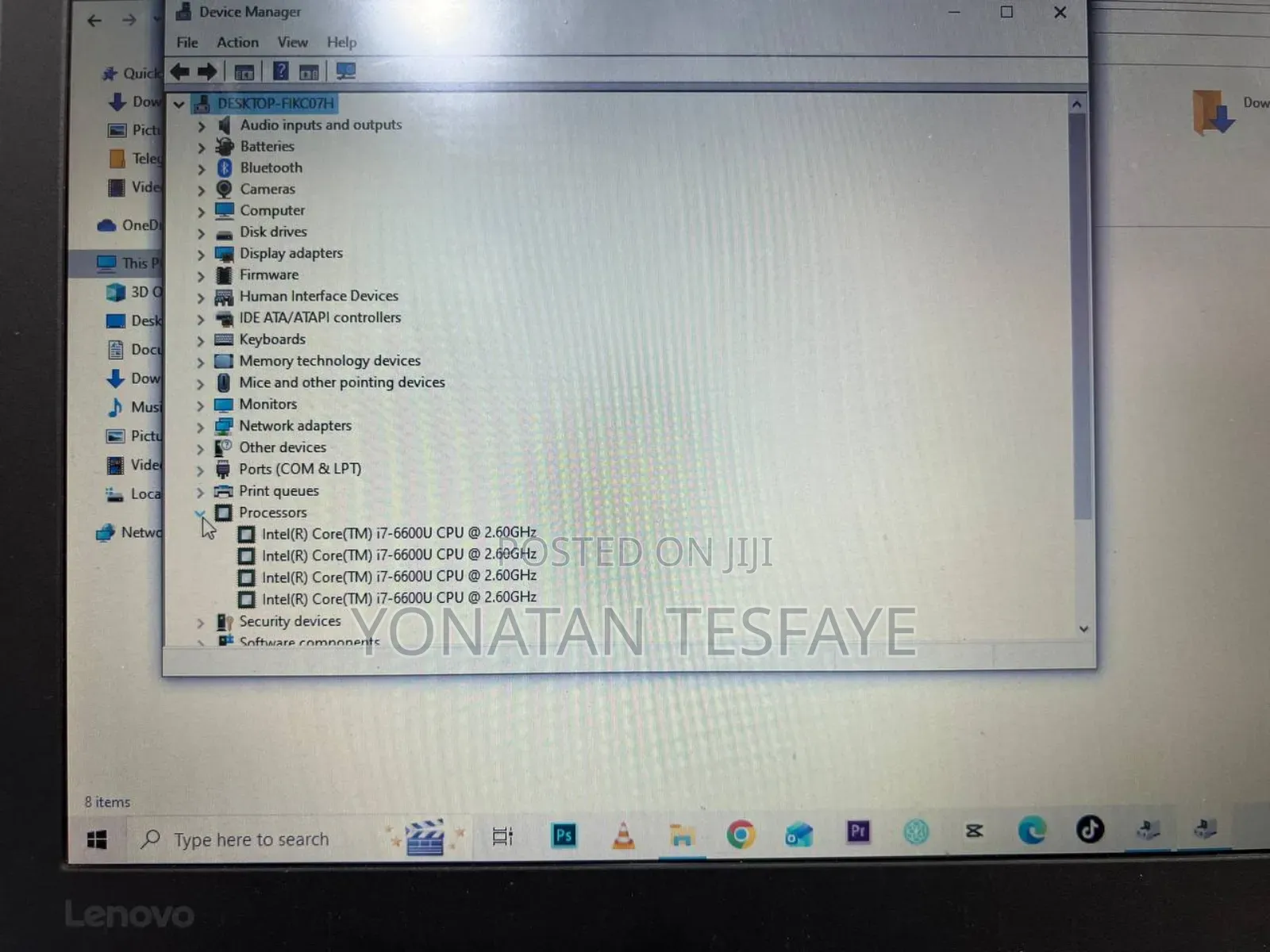 Laptop Lenovo ThinkPad T470s 8GB Intel Core i7 SSD 256GB