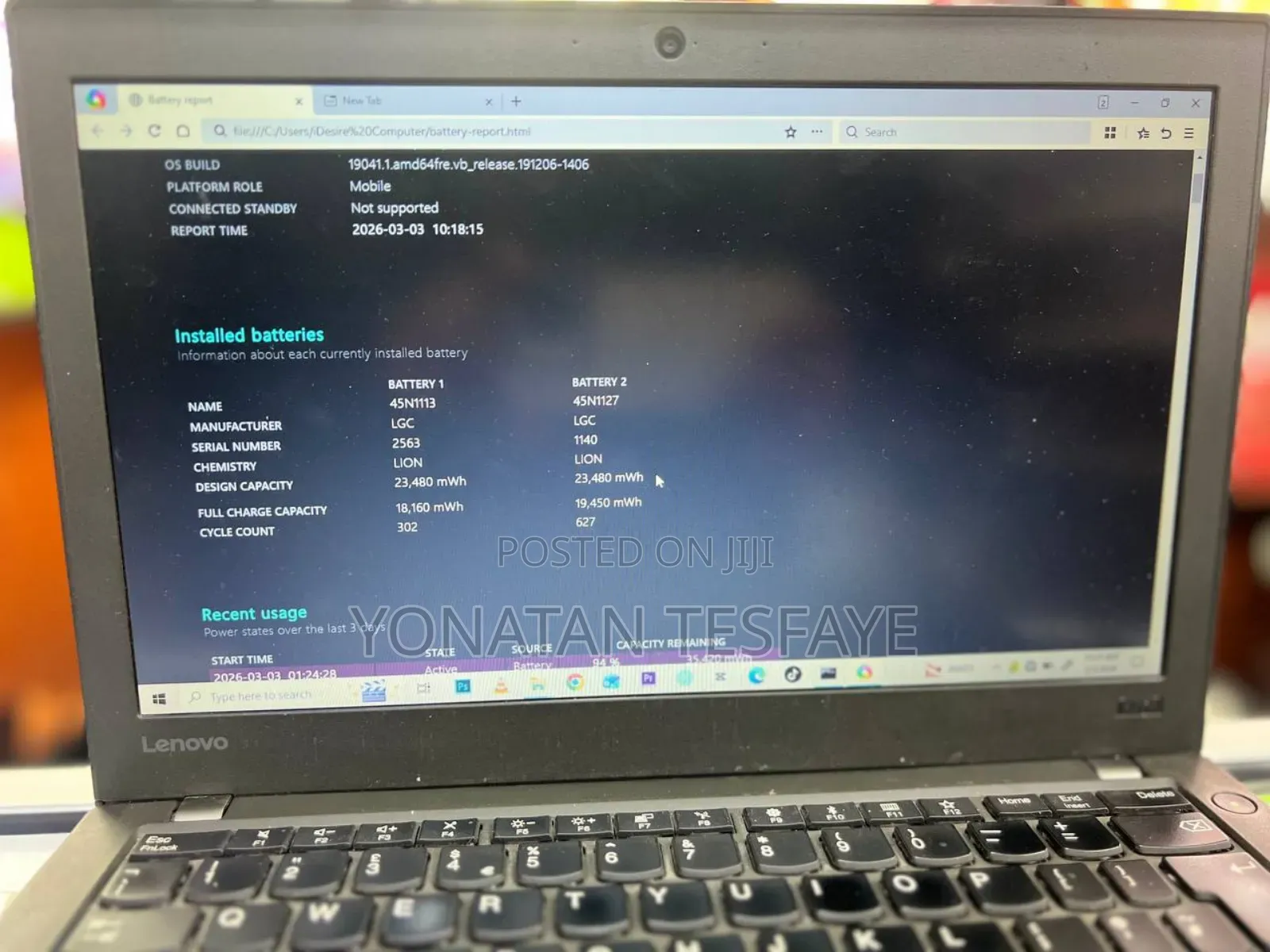 Laptop Lenovo ThinkPad T470s 8GB Intel Core i7 SSD 256GB