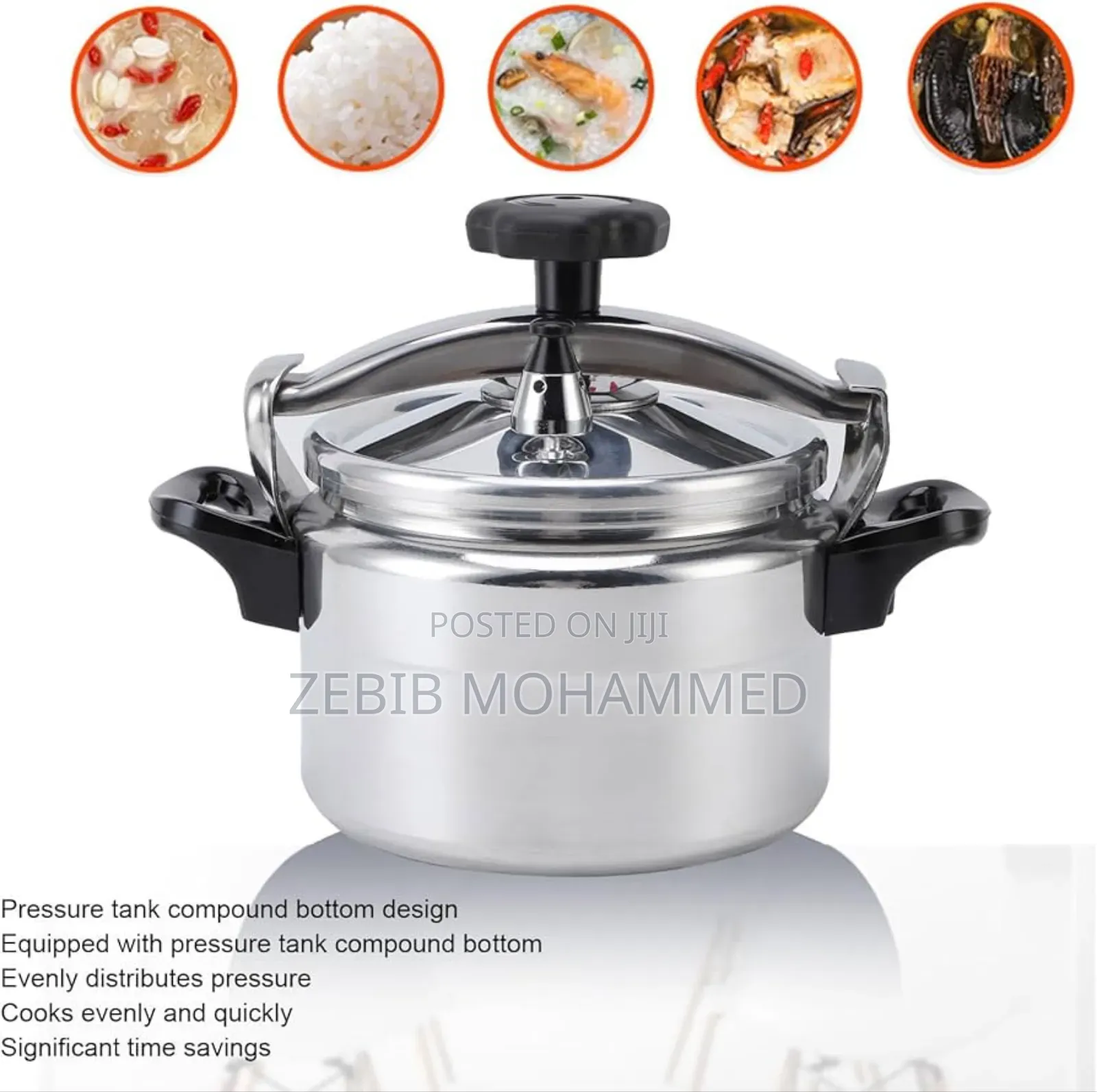 Sanford Aluminum Pressure Cooker