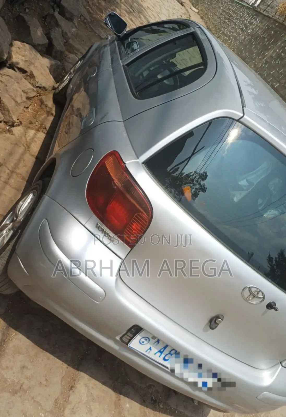 Toyota Yaris 2004 Silver