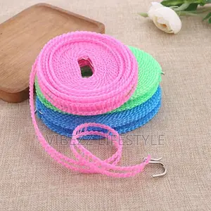 Portable Non-Slip Clothesline – 6m Windproof Laundry Drying Rope