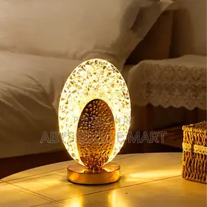 Rechargeable Led Crystal Table Lamp