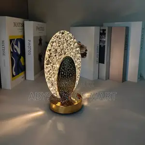 Rechargeable Led Crystal Table Lamp