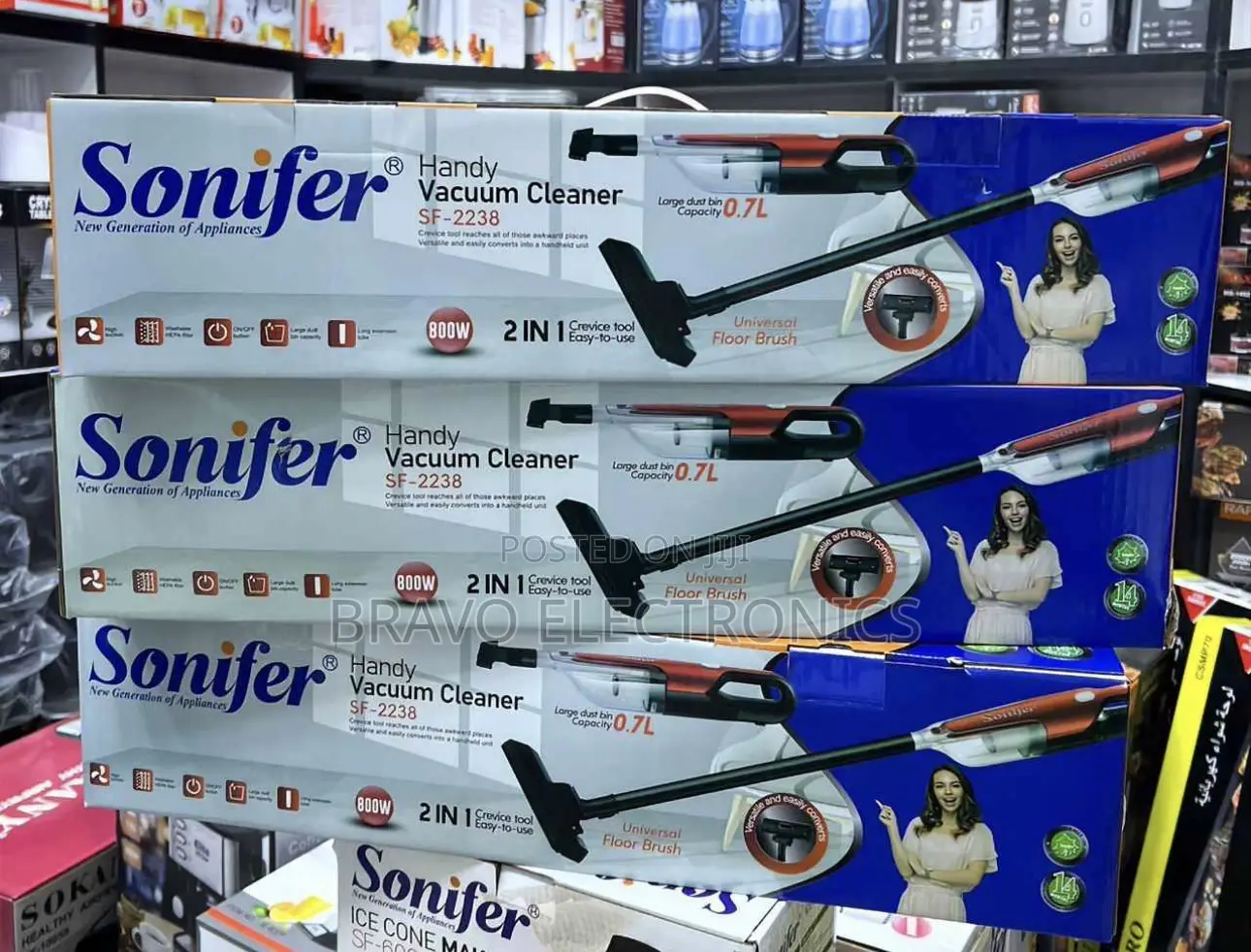 Sonifer Handy Vacuum Cleaner – Compact Powerful Cleaning