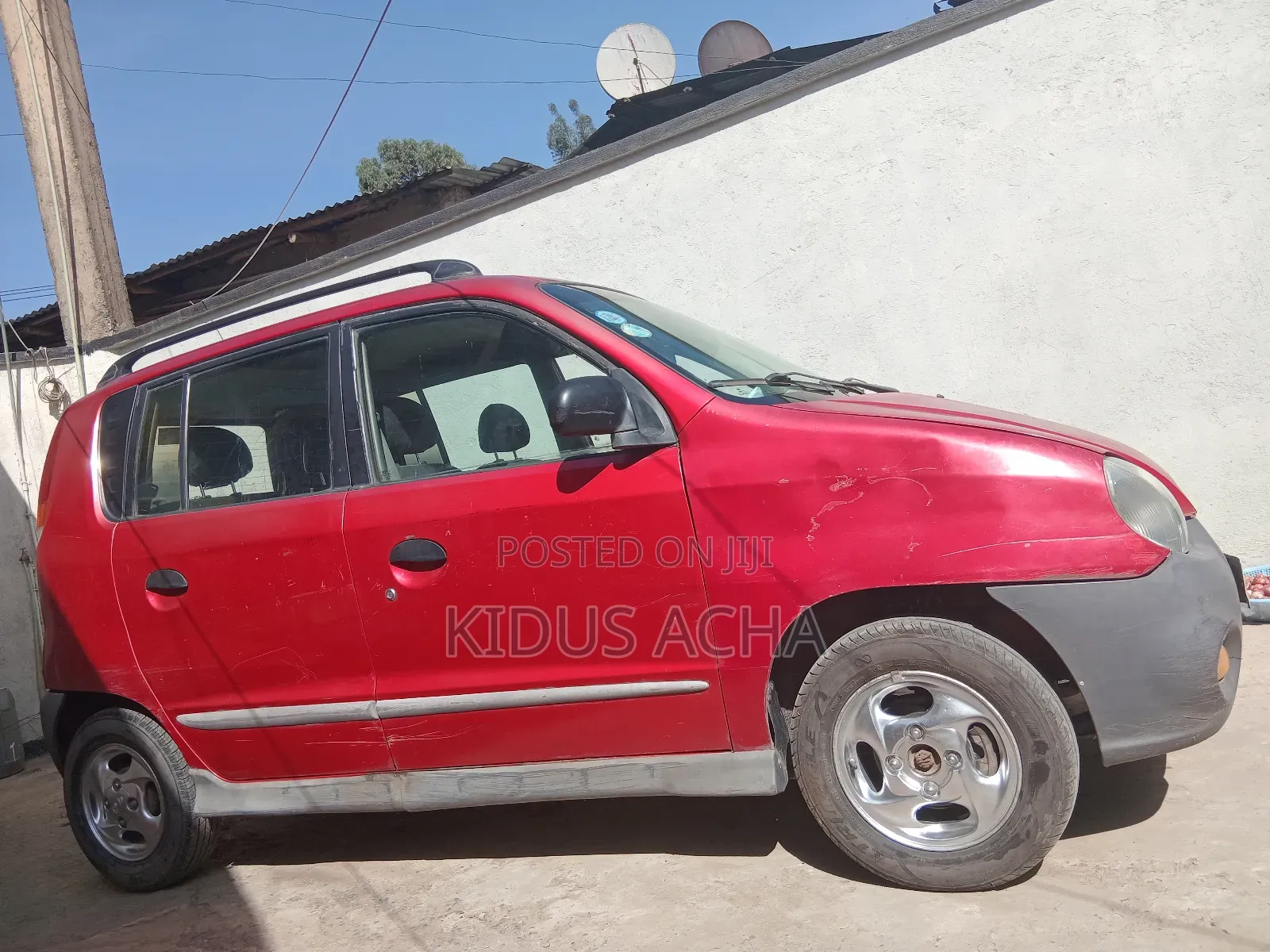 Hyundai Atos 1998 Red