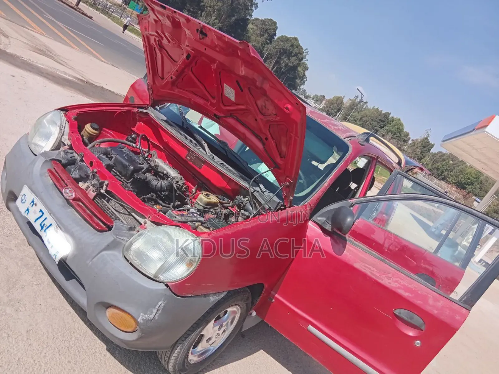Hyundai Atos 1998 Red
