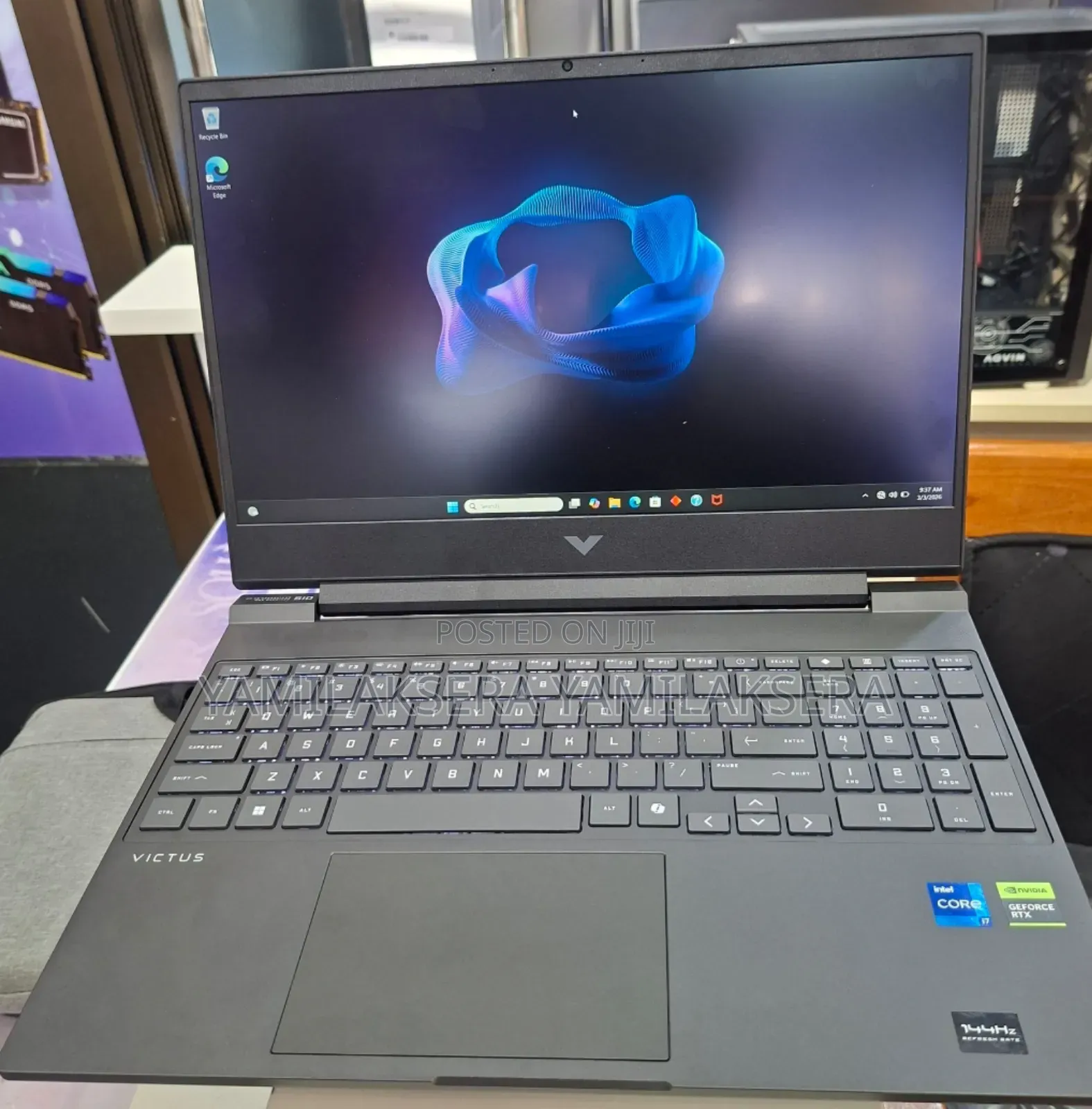 New Laptop HP Victus 16 16GB Intel Core i7 SSD 512GB