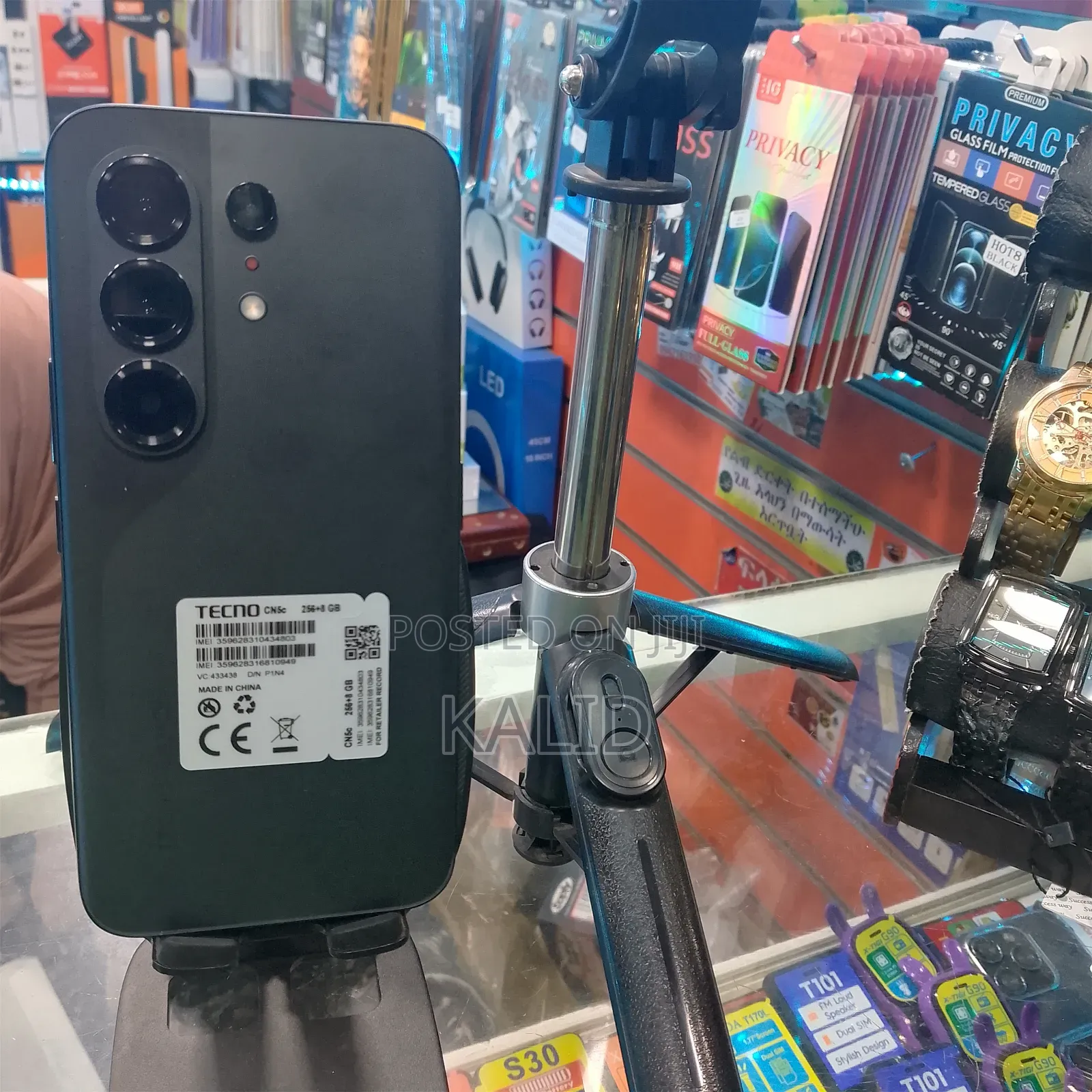 New Tecno Camon 50 256 GB Black