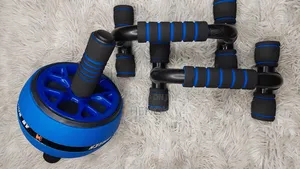 Roller and Push Up Stand Set