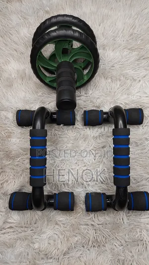 Smaller Roller + Push Up Stand Together