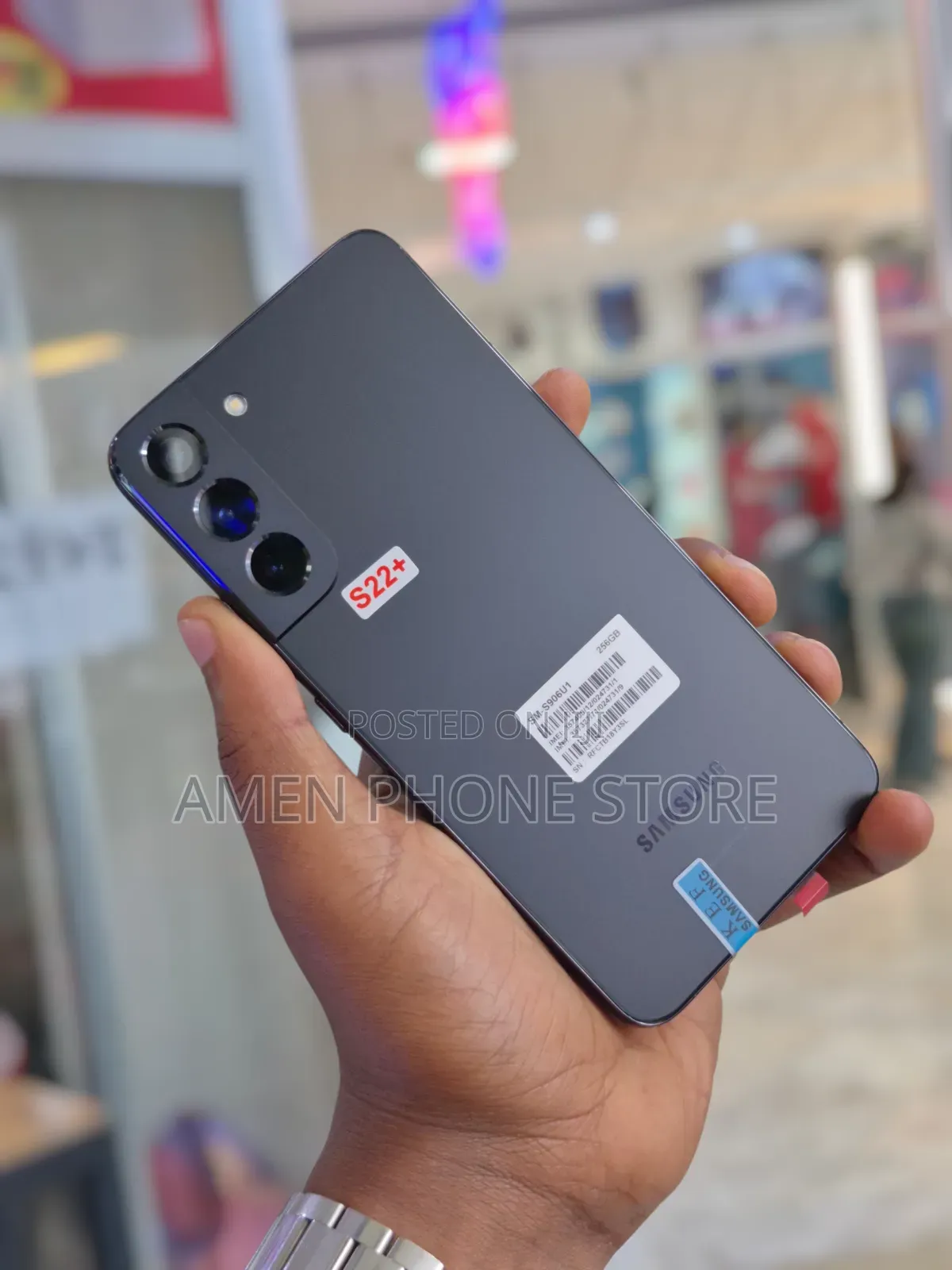 New Samsung Galaxy S22+ 5G 256 GB Black