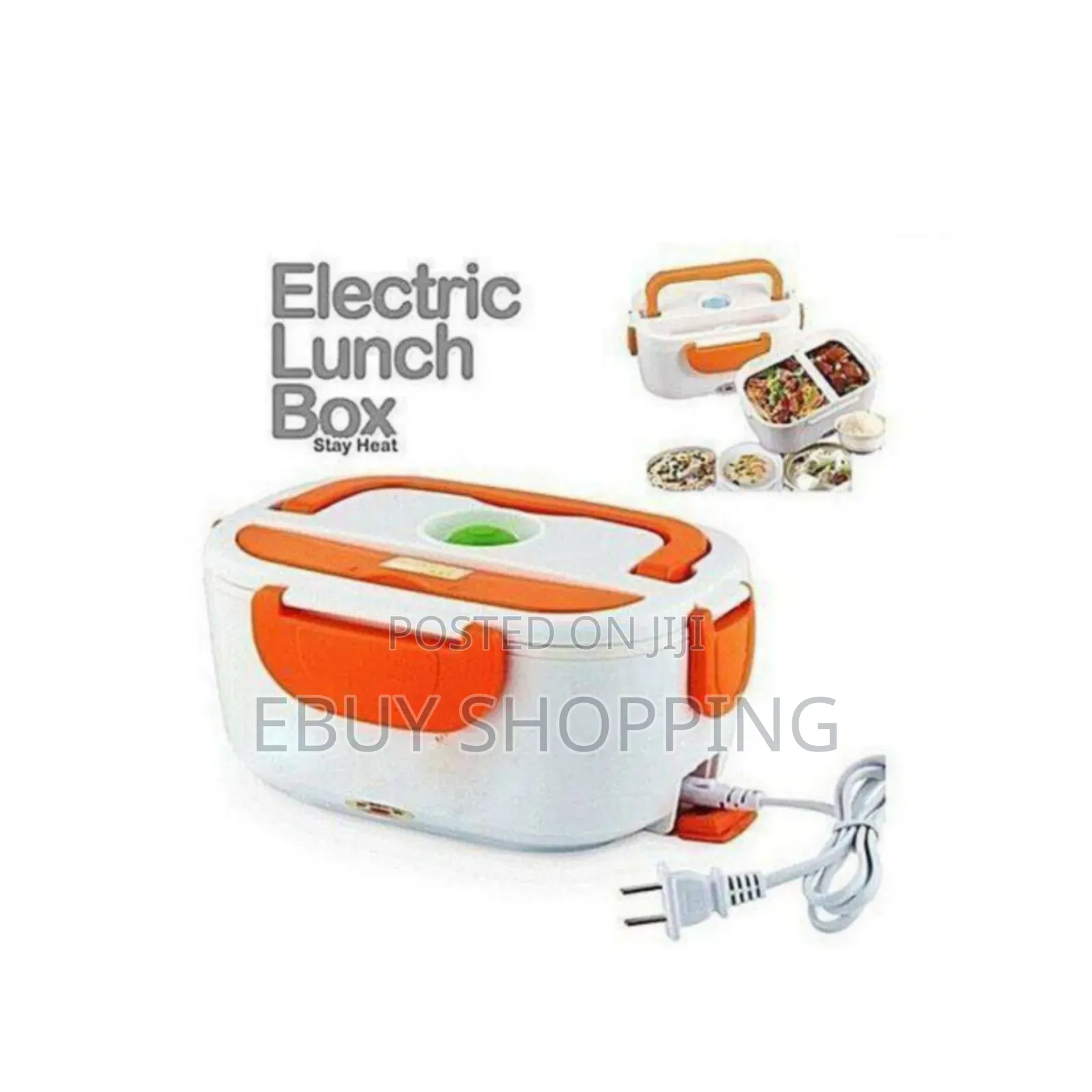 Easy Clean Stainless Steel Heated Lunch Container