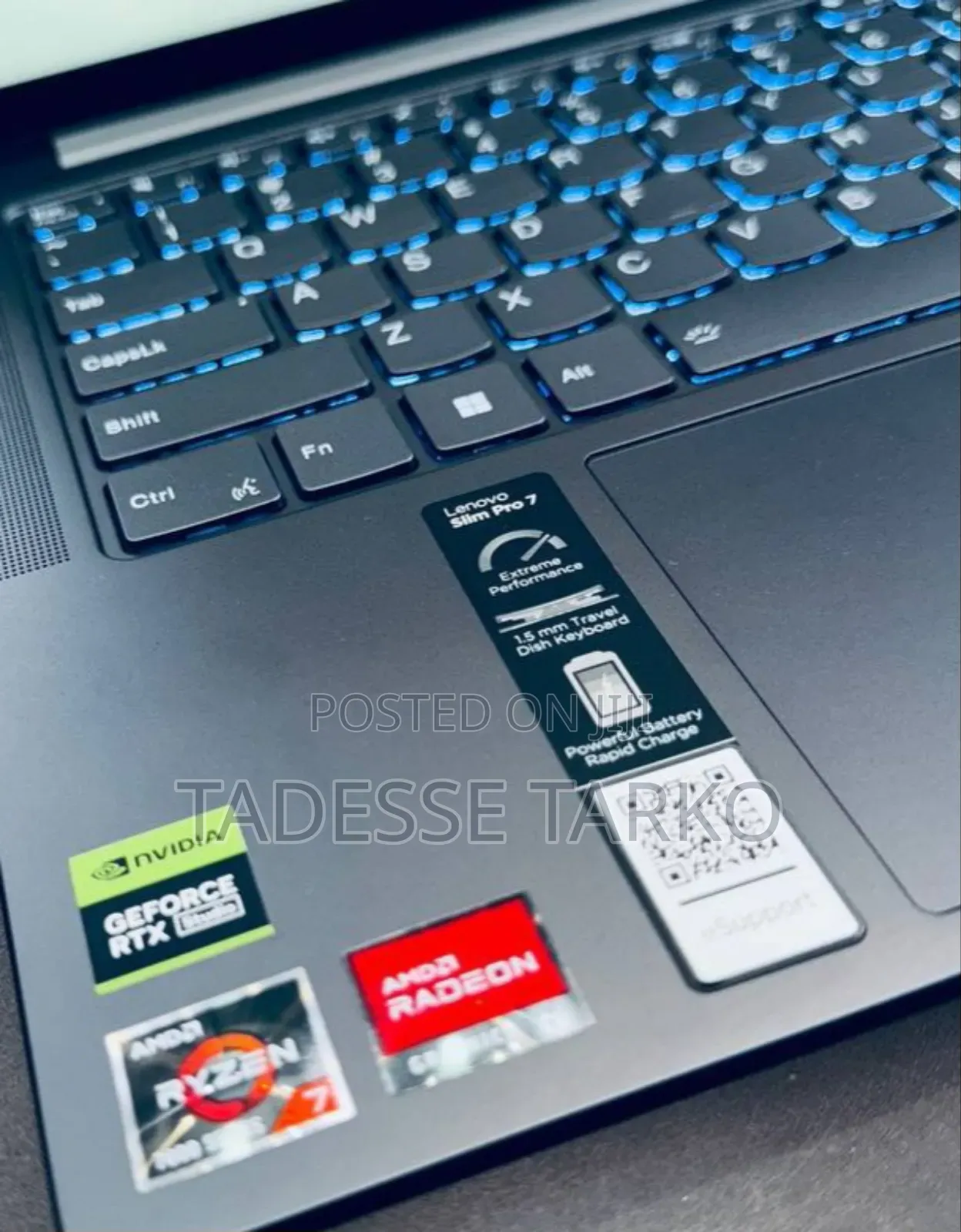 New Laptop Lenovo 16GB AMD Ryzen 7 SSD 512GB