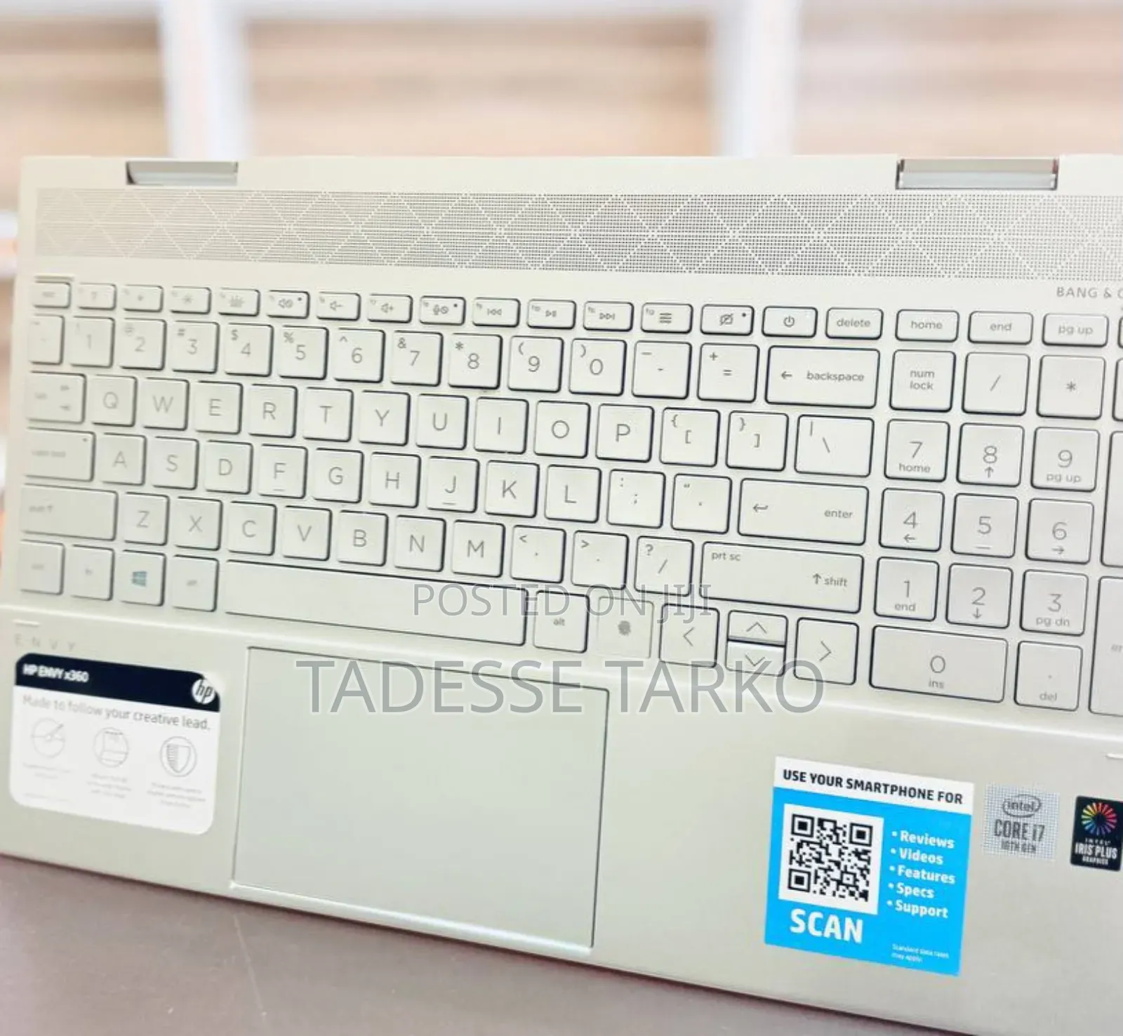 New Laptop HP Envy 15 16GB Intel Core i7 SSD 512GB