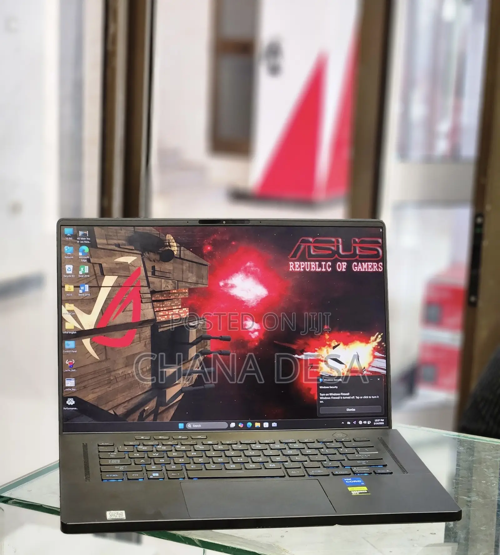 New Laptop Asus ROG Zephyrus G15 16GB Intel Core i7 SSD 512GB