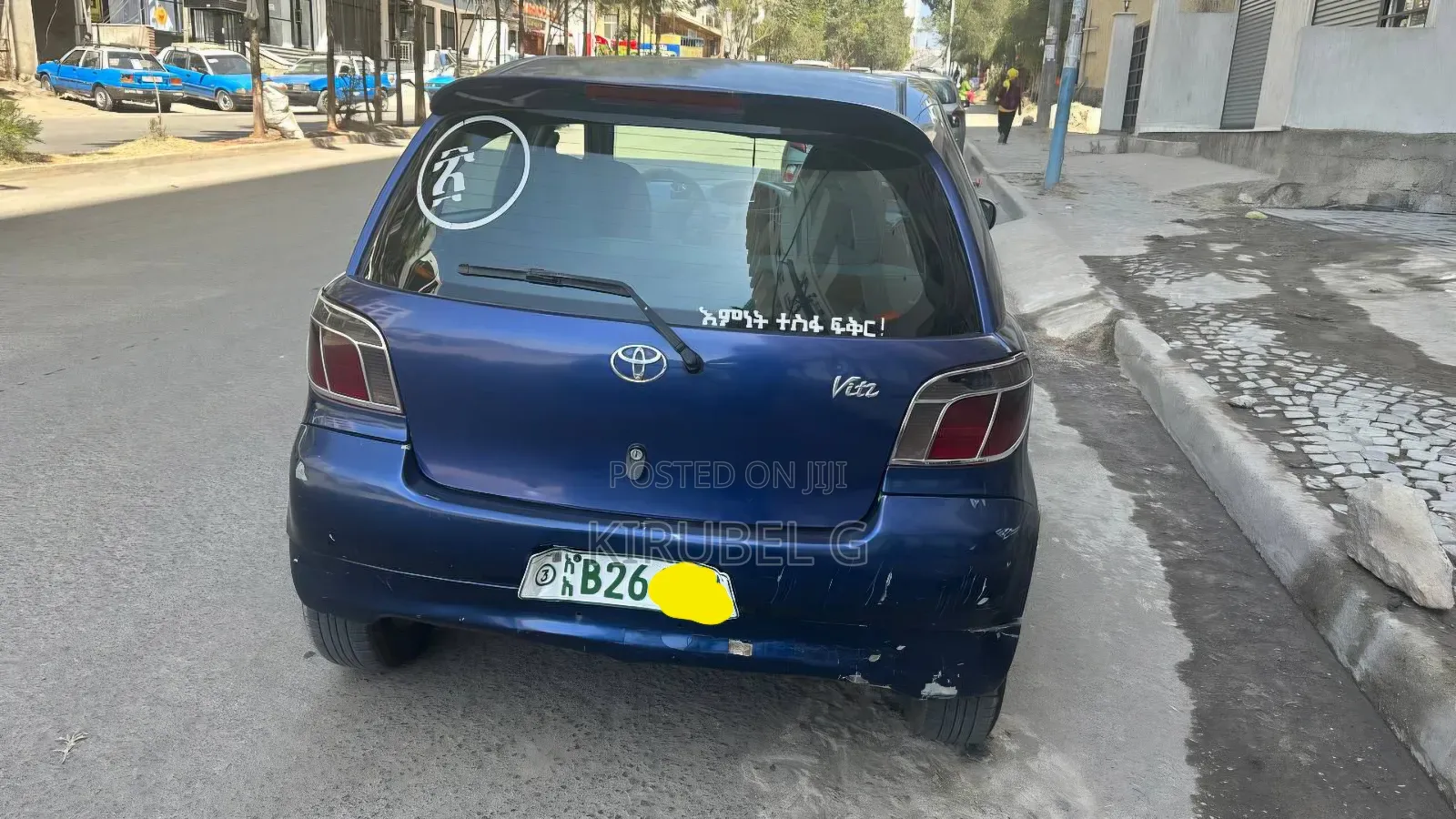 Toyota Vitz 2001 Blue