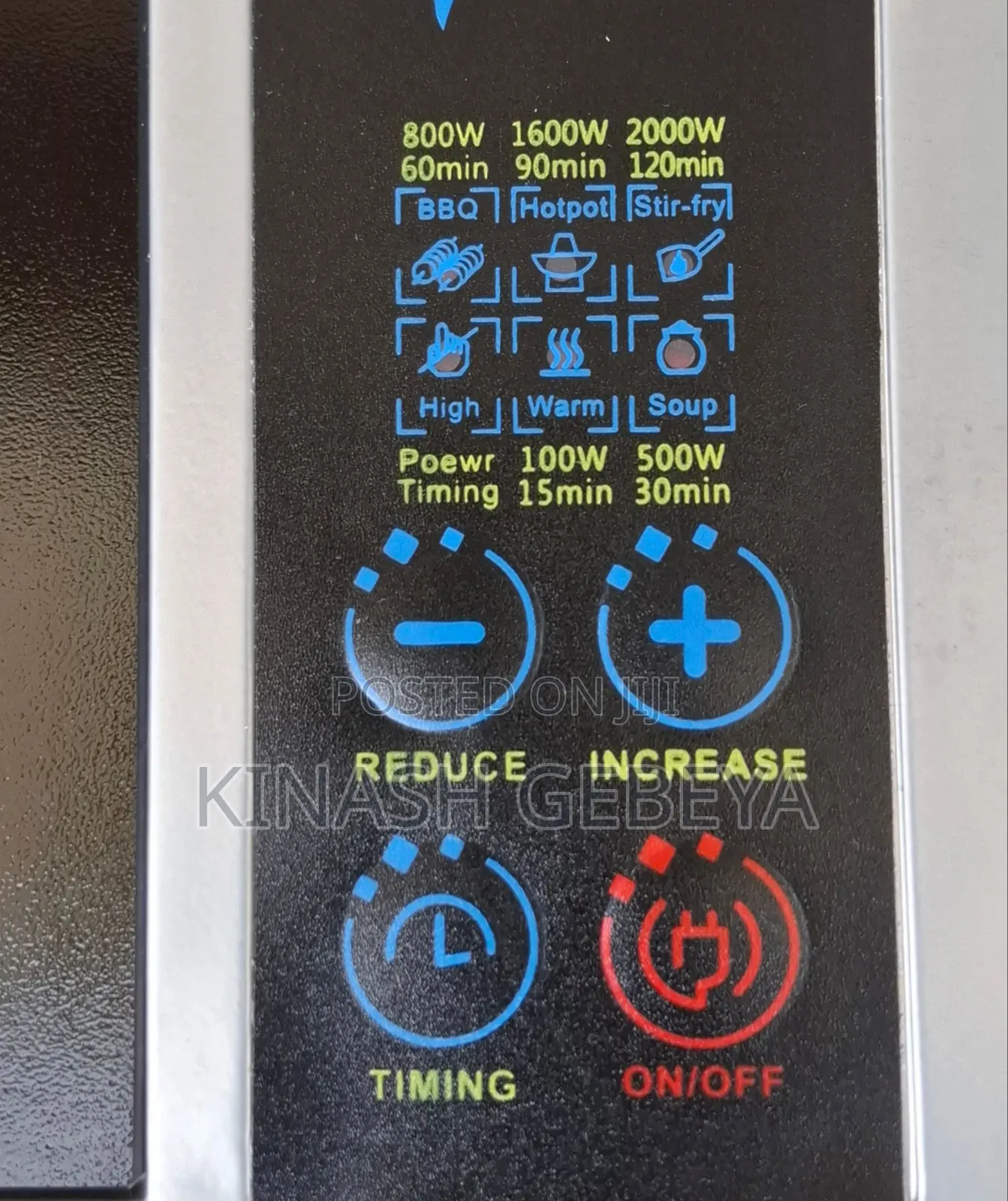 Top Quality Meiyale Ceramic Touch Stove