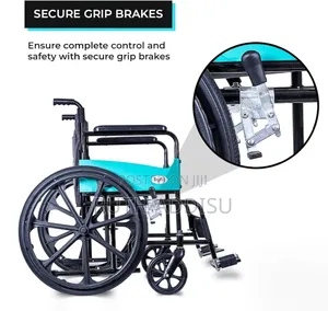 Steel Lightweight Wheelchair (Wcm16) | Ahc Medical Supplie Wheelchair