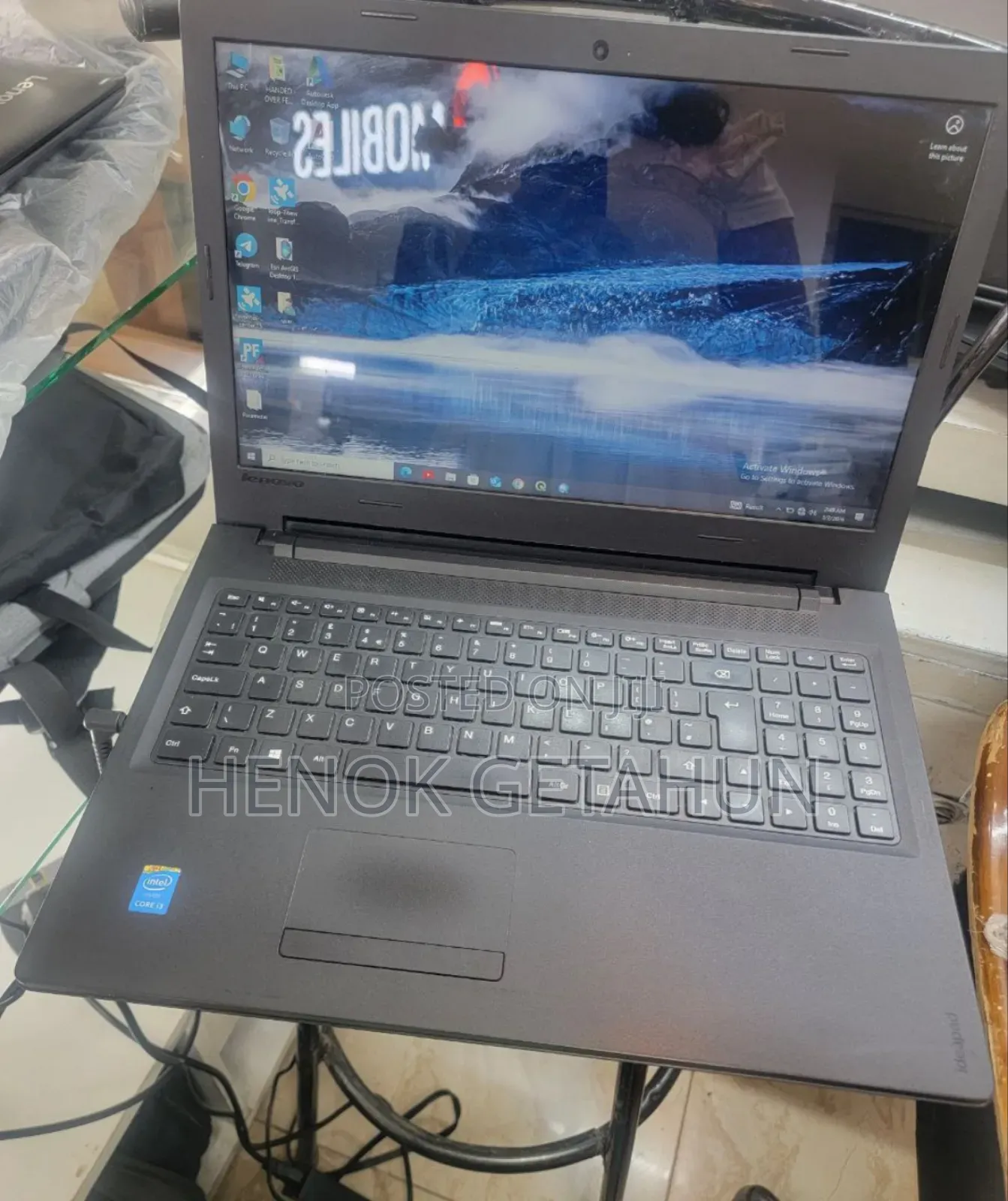 New Laptop Lenovo Ideapad 3 4GB Intel Core i3 HDD 500GB