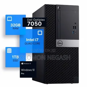 Desktop Computer Dell Optiplex 7050 8GB Intel Core i5 HDD 1T