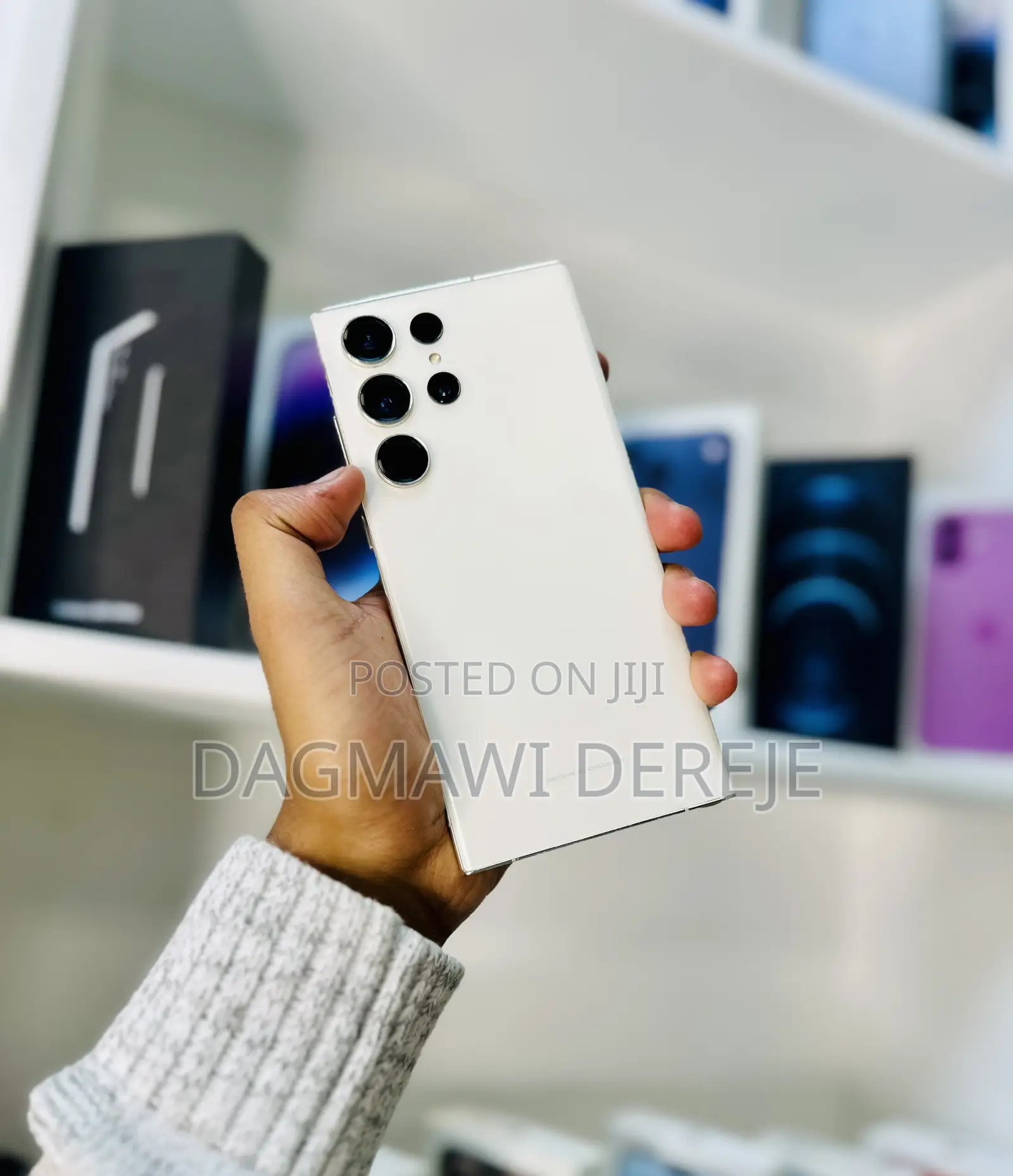 New Samsung Galaxy S23 Ultra 256 GB White