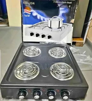 Arcodym 4 Electric Burner Stove. Type: Freestanding Electric