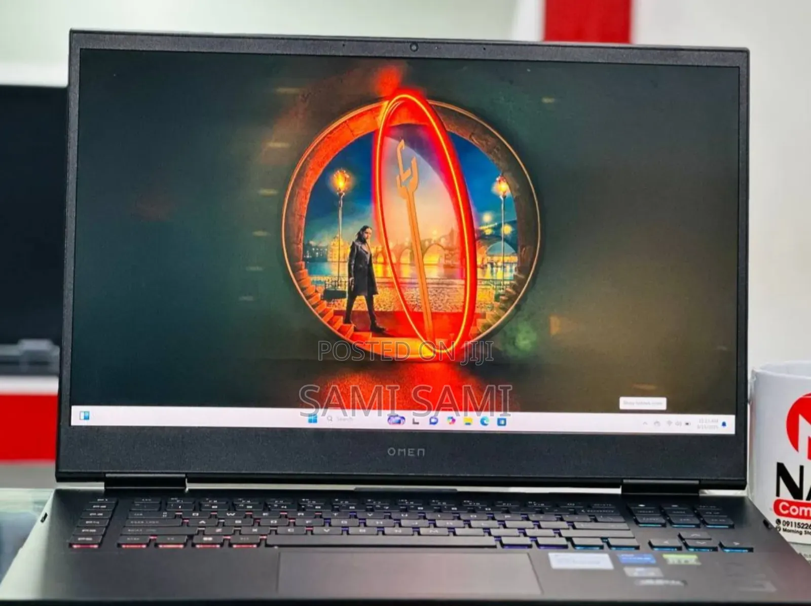 New Laptop HP Omen 17 16GB Intel Core i7 SSD 1T