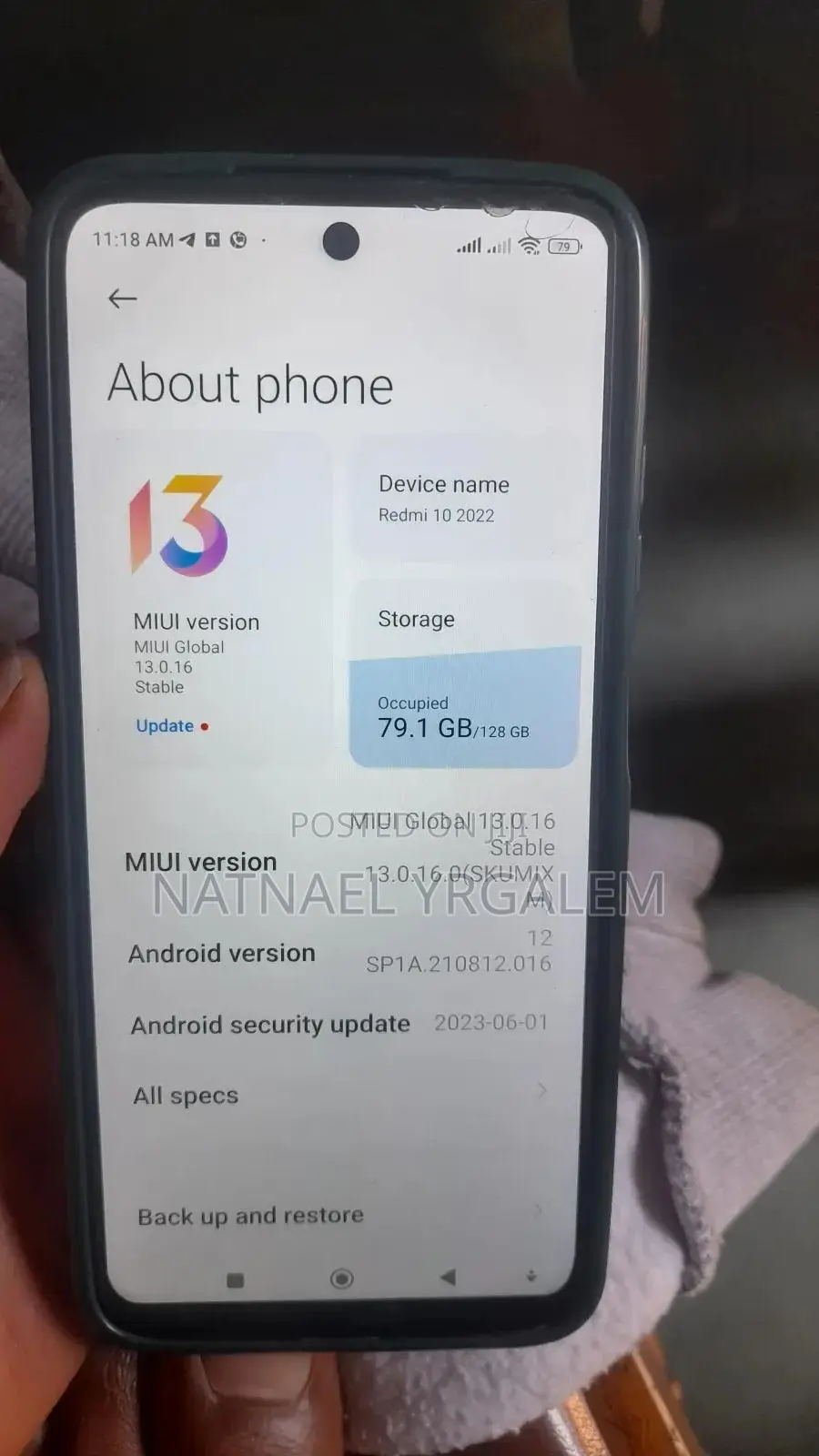 Xiaomi Mi Note 10 128 GB Black