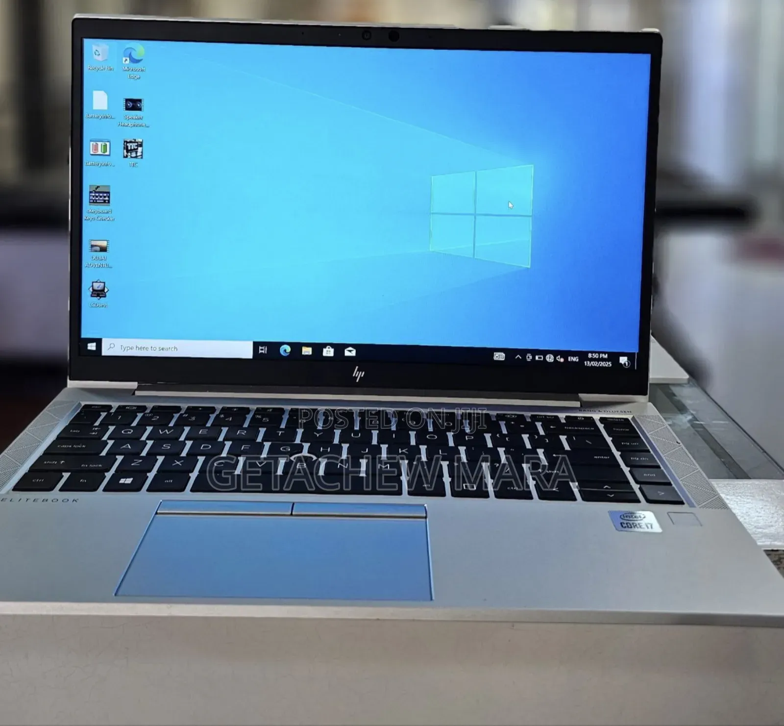 New Laptop HP EliteBook 830 G7 16GB Intel Core i7 SSD 512GB