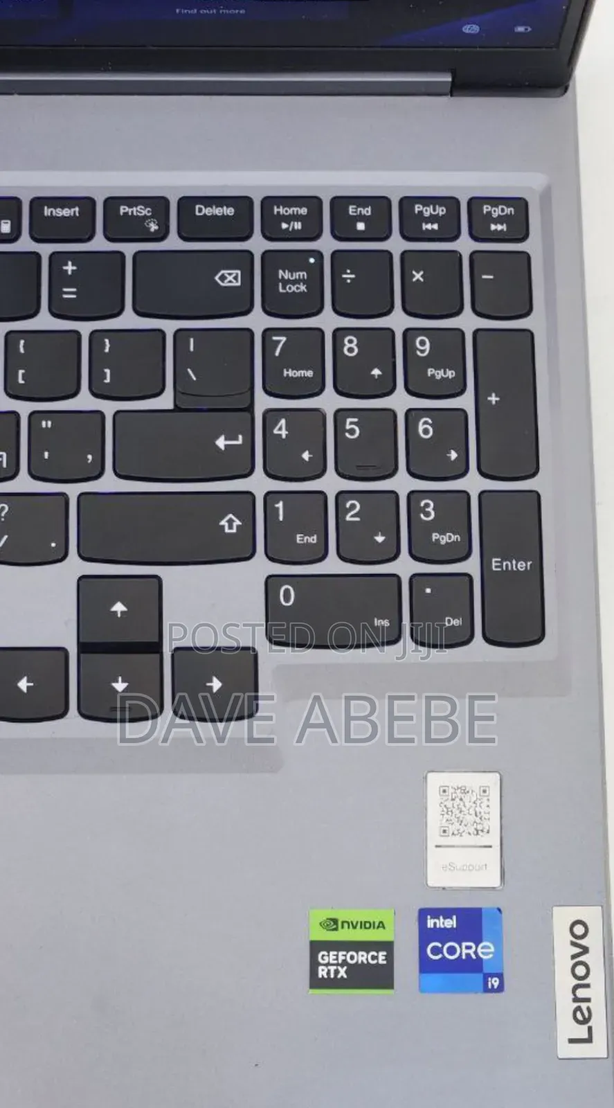 New Laptop Lenovo 32GB Intel Core i9 SSD 1T