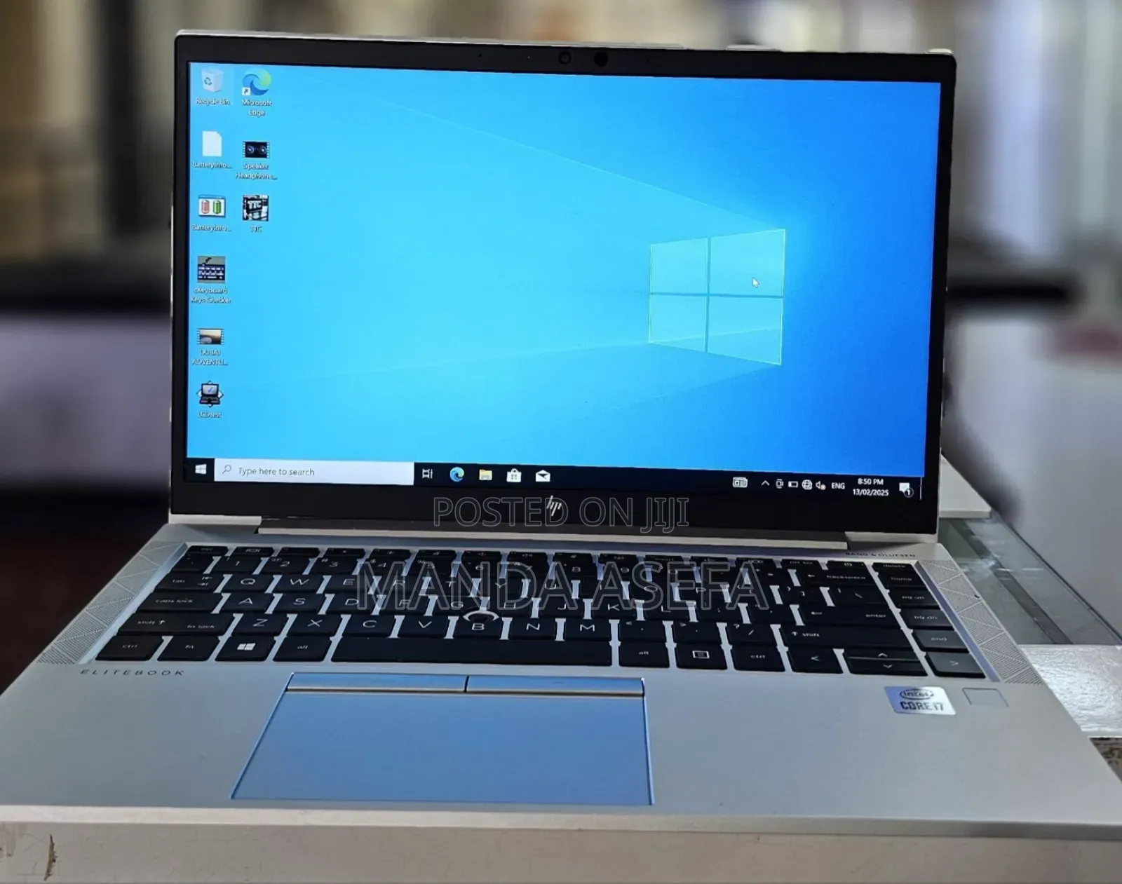 New Laptop HP EliteBook 830 G7 16GB Intel Core i7 SSD 512GB