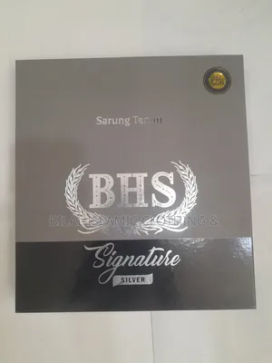 BHS Signature Silver ሽርጥ (Sarung Tenun)