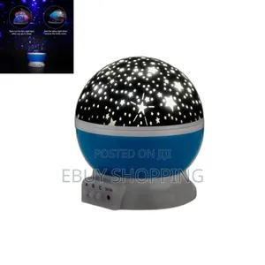 Kids Led Nebula Lamp With Remote and Rotation Function