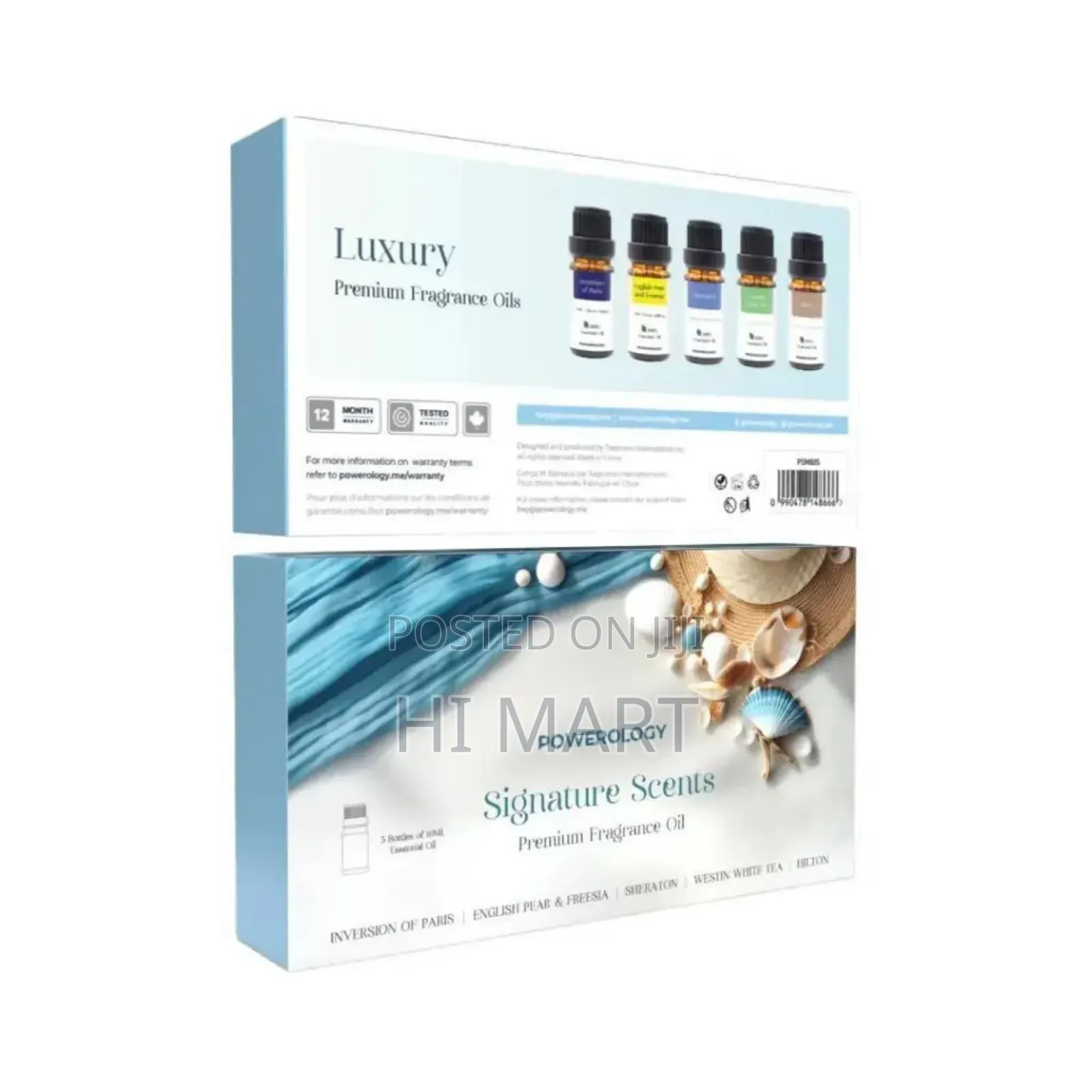 5pcs Powerology Fragrance Oil