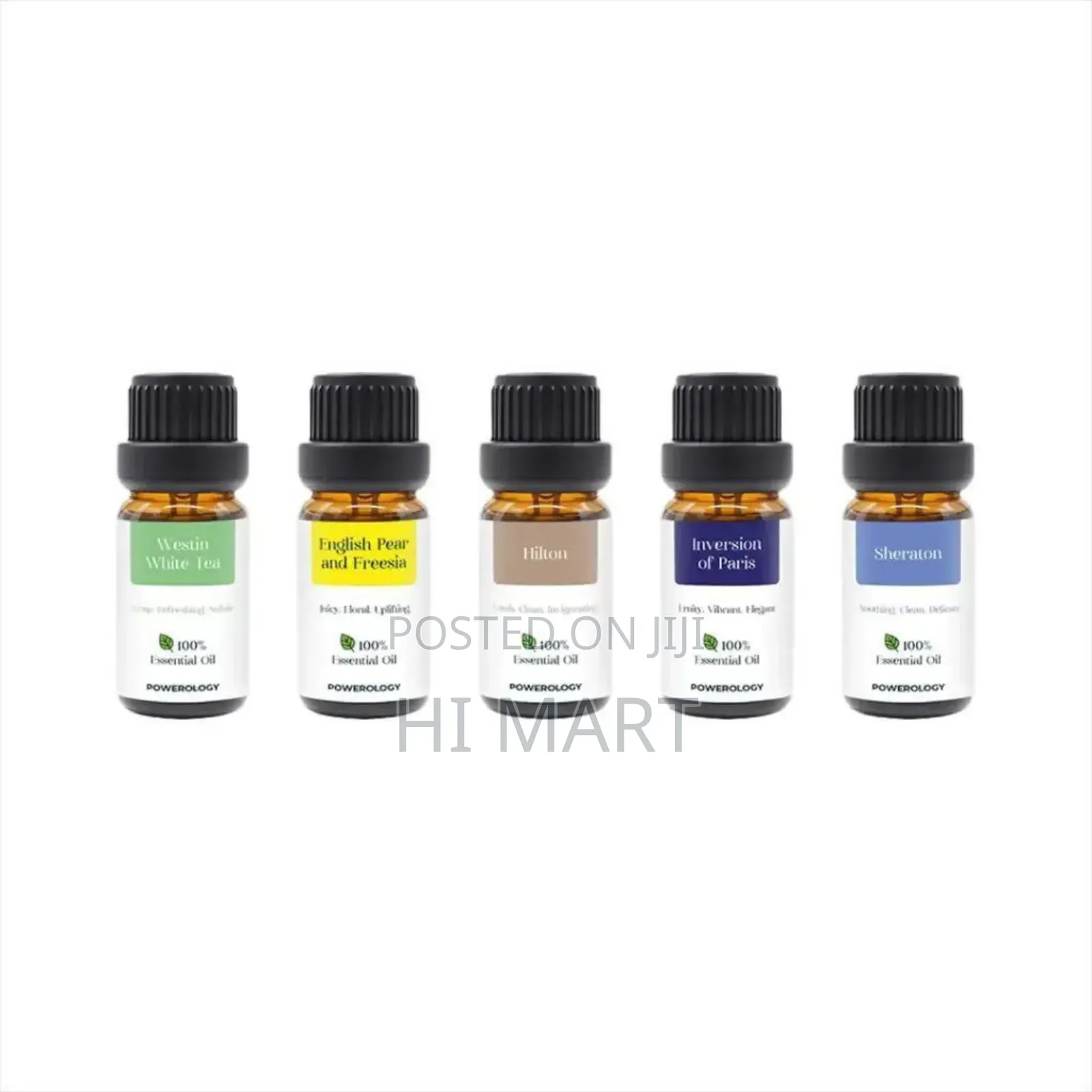 5pcs Powerology Fragrance Oil