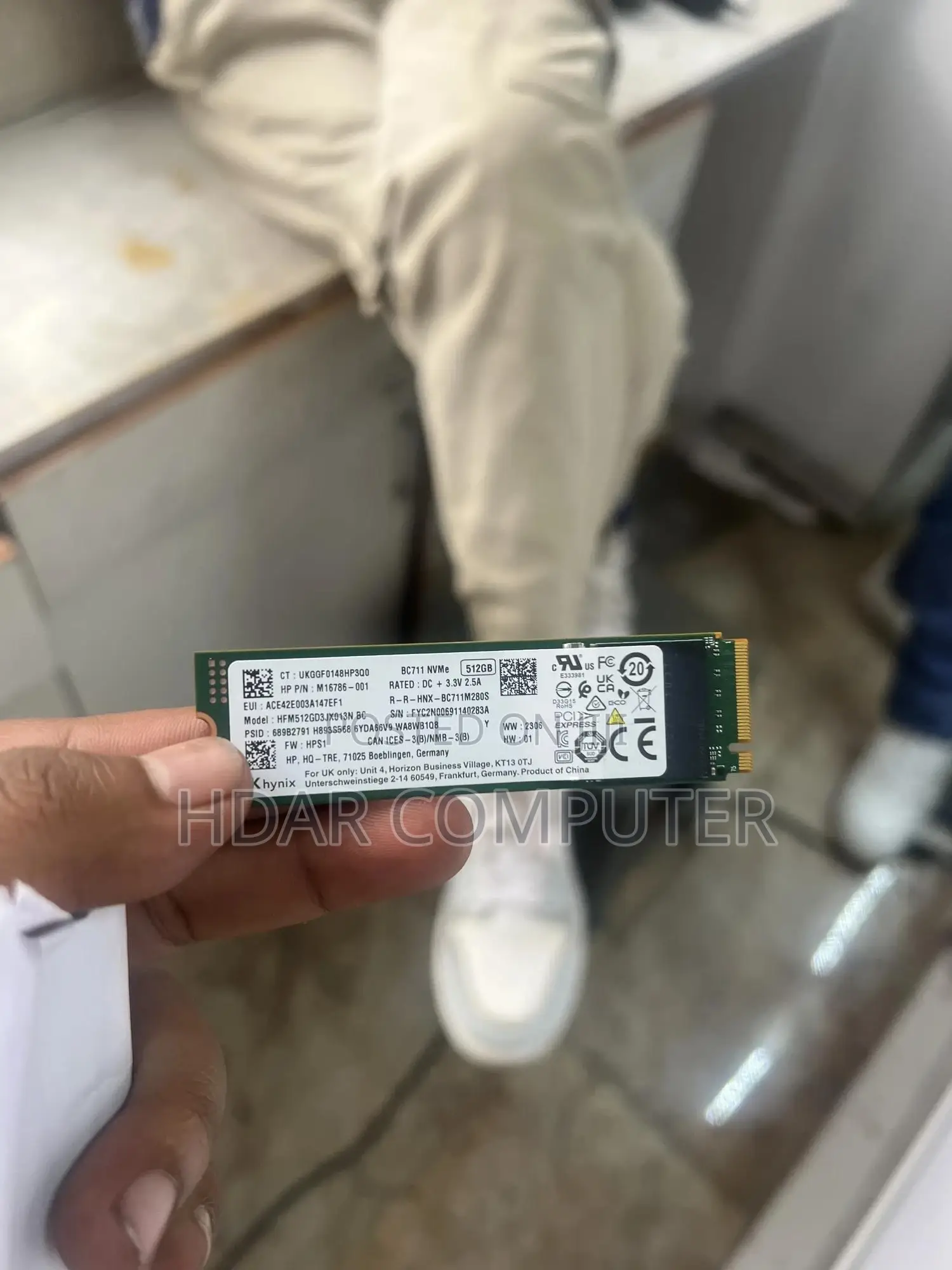 512 SSD Hard Disk (Solid State Drive)