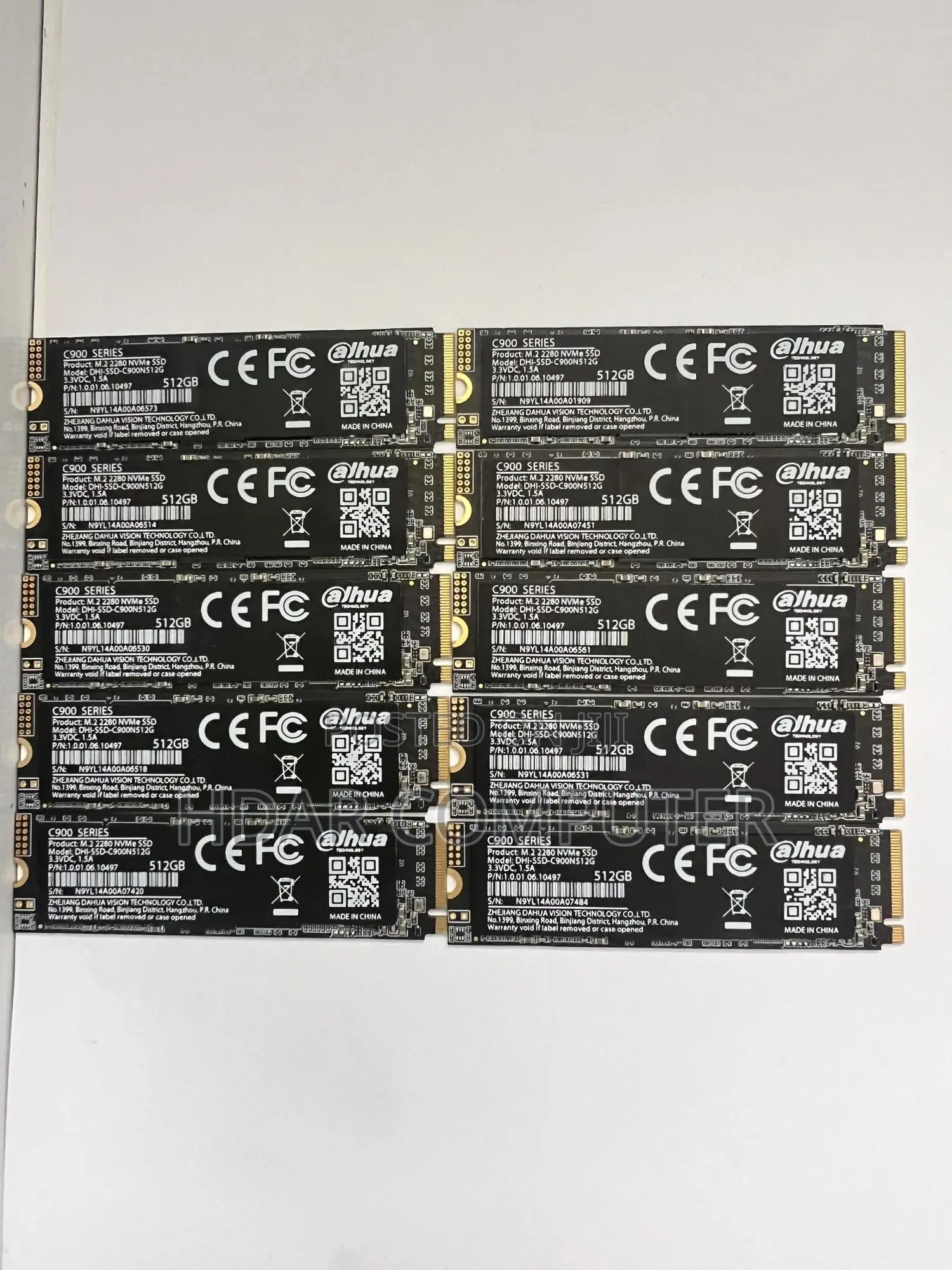 Dajhua 512 SSD Hard Disk (Solid State Drive )